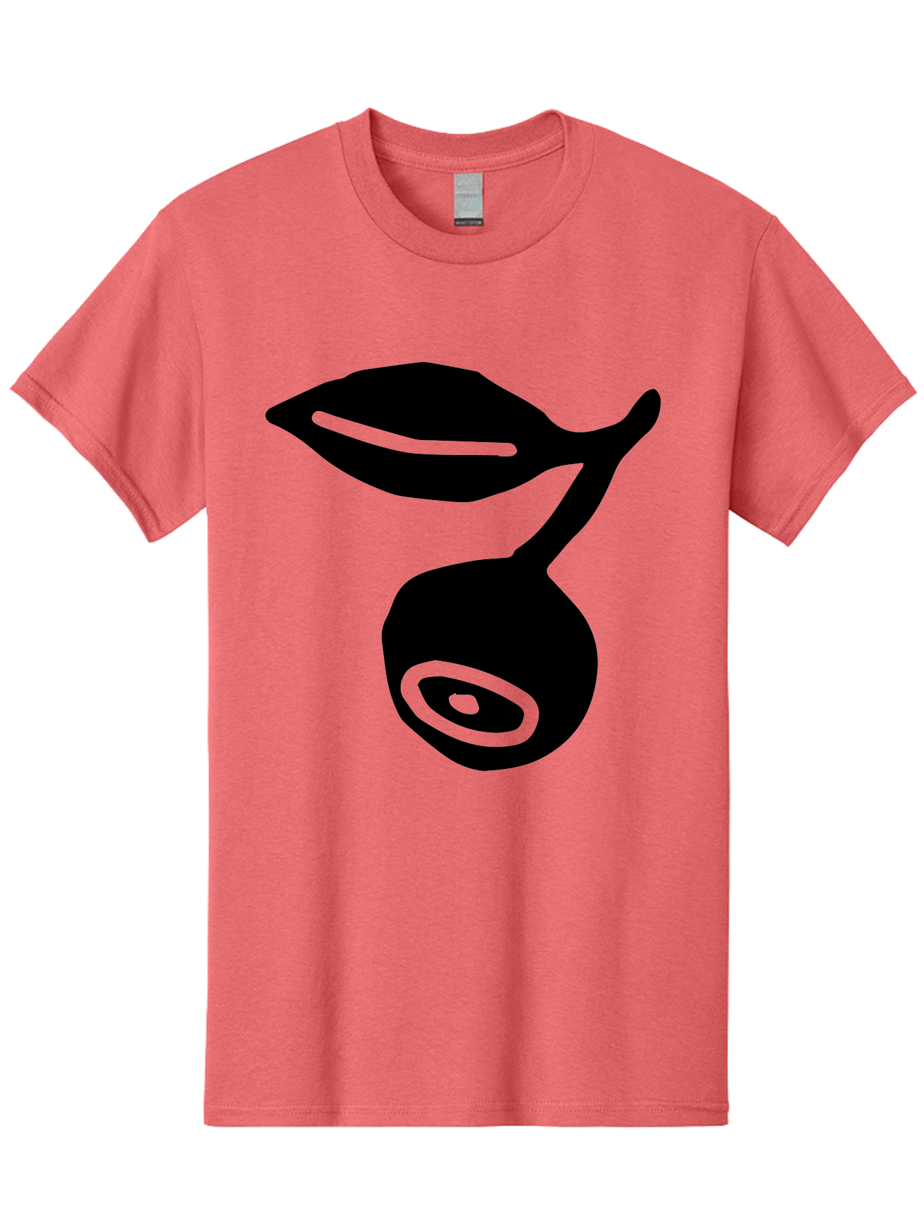 Whale Men'S Graphic Tee, 100% Cotton, Comfortable Casual Summer Wear, Machine Washable, Stylized Whale Silhouette, Abstract Art, Minimalist Design, Black And Green Color Scheme, Ocean Creature, Sea Animal, Modern Illustration, Simple Shapes - Aaa617