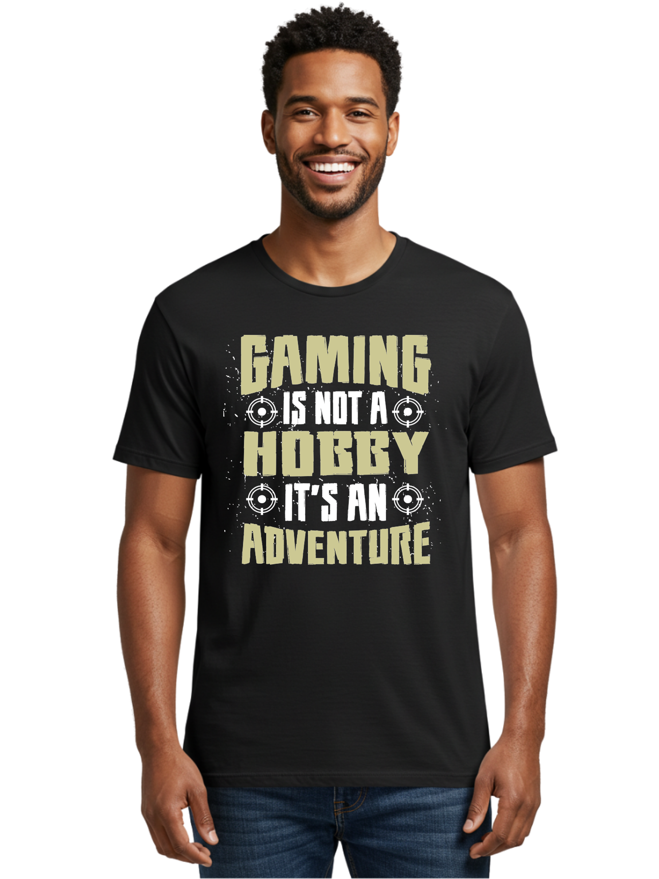 Gaming-Is-Not-A-Hobby Men'S Graphic Tee, 100% Cotton, Comfortable Casual Summer Wear, Machine Washable, Gaming Adventure, Video Games, Gaming Culture, Gamer Lifestyle, Fun Activities, Recreational Gaming, Entertainment, Gaming Community, - Aaa640