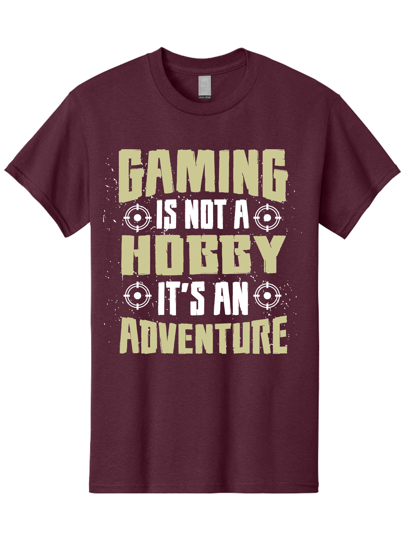 Gaming-Is-Not-A-Hobby Men'S Graphic Tee, 100% Cotton, Comfortable Casual Summer Wear, Machine Washable, Gaming Adventure, Video Games, Gaming Culture, Gamer Lifestyle, Fun Activities, Recreational Gaming, Entertainment, Gaming Community, - Aaa640