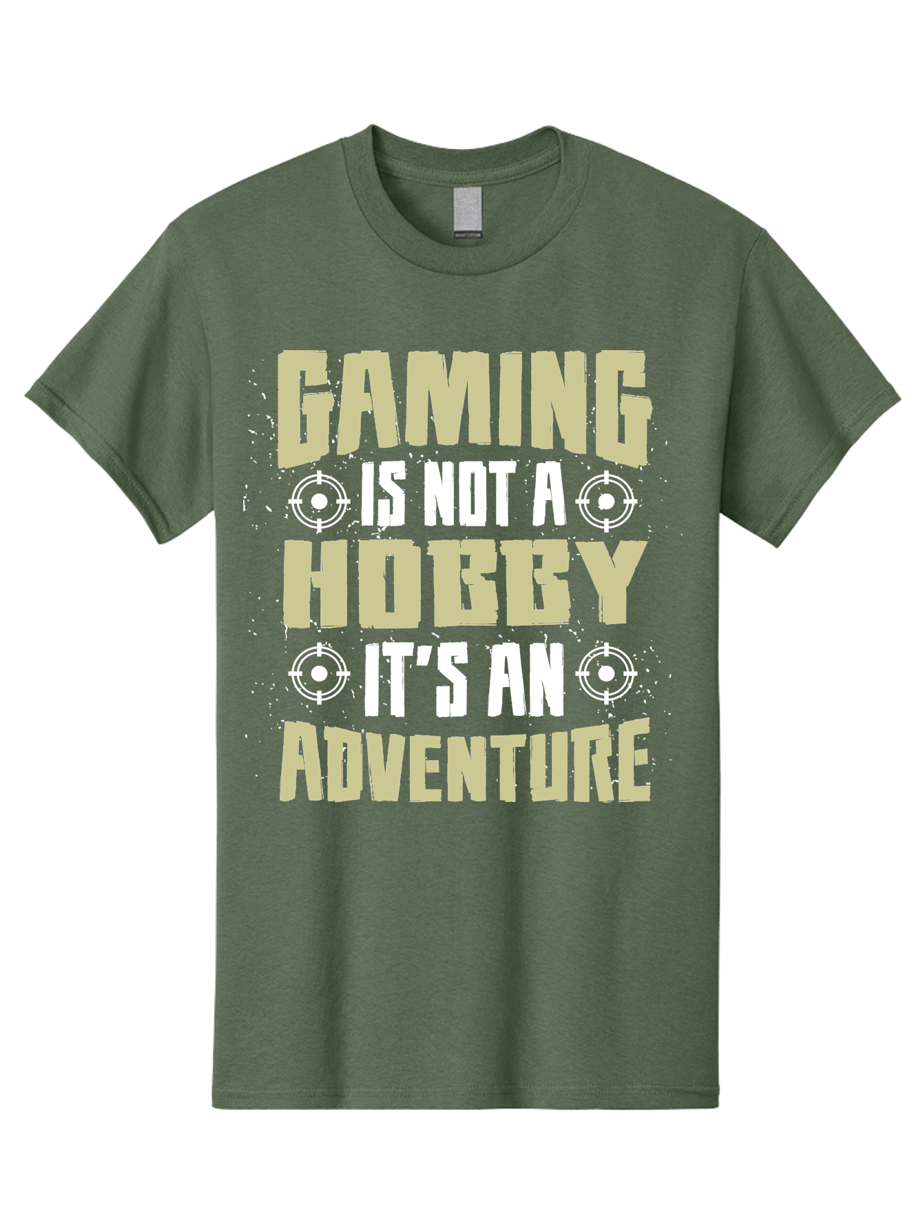Gaming-Is-Not-A-Hobby Men'S Graphic Tee, 100% Cotton, Comfortable Casual Summer Wear, Machine Washable, Gaming Adventure, Video Games, Gaming Culture, Gamer Lifestyle, Fun Activities, Recreational Gaming, Entertainment, Gaming Community, - Aaa640