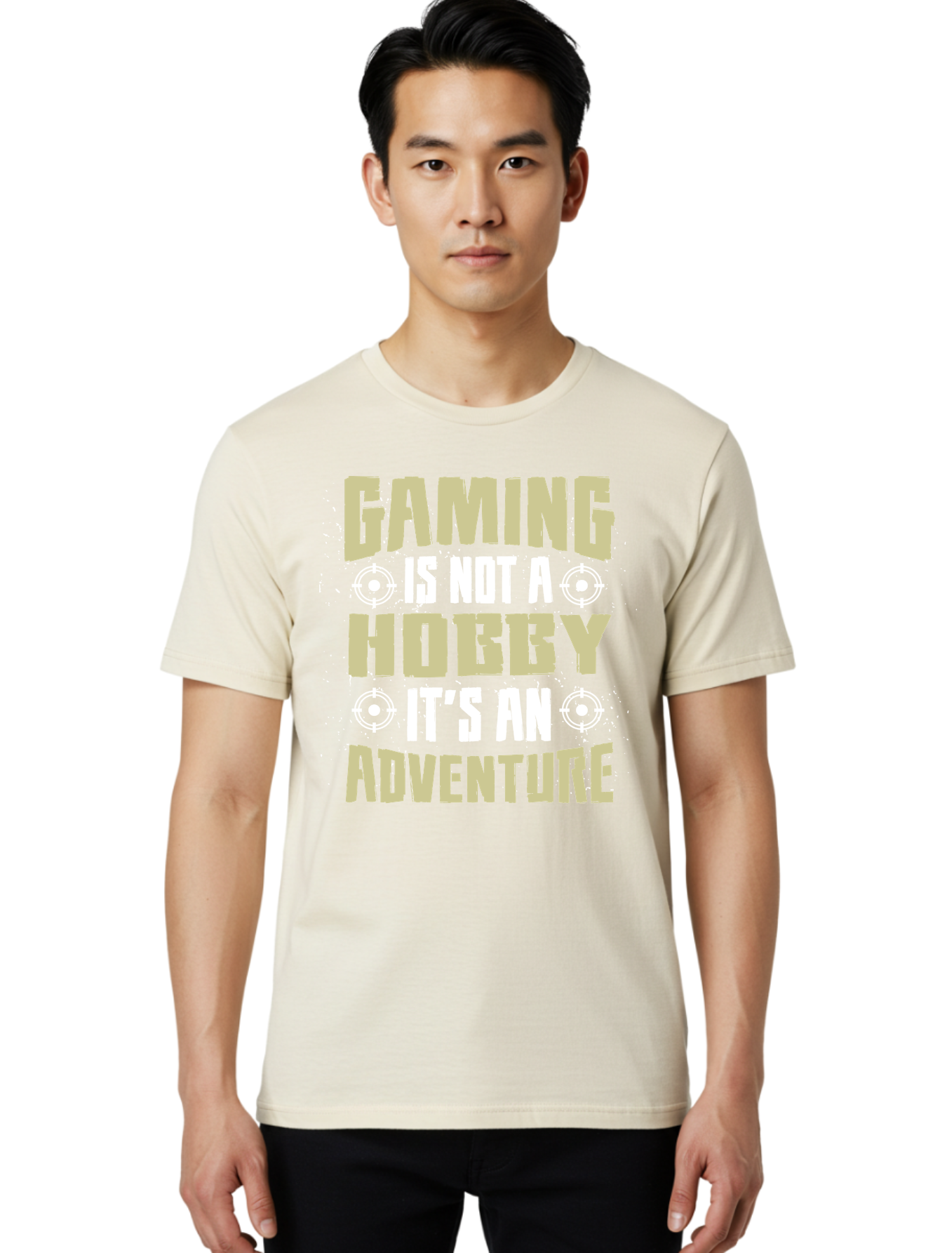 Gaming-Is-Not-A-Hobby Men'S Graphic Tee, 100% Cotton, Comfortable Casual Summer Wear, Machine Washable, Gaming Adventure, Video Games, Gaming Culture, Gamer Lifestyle, Fun Activities, Recreational Gaming, Entertainment, Gaming Community, - Aaa640