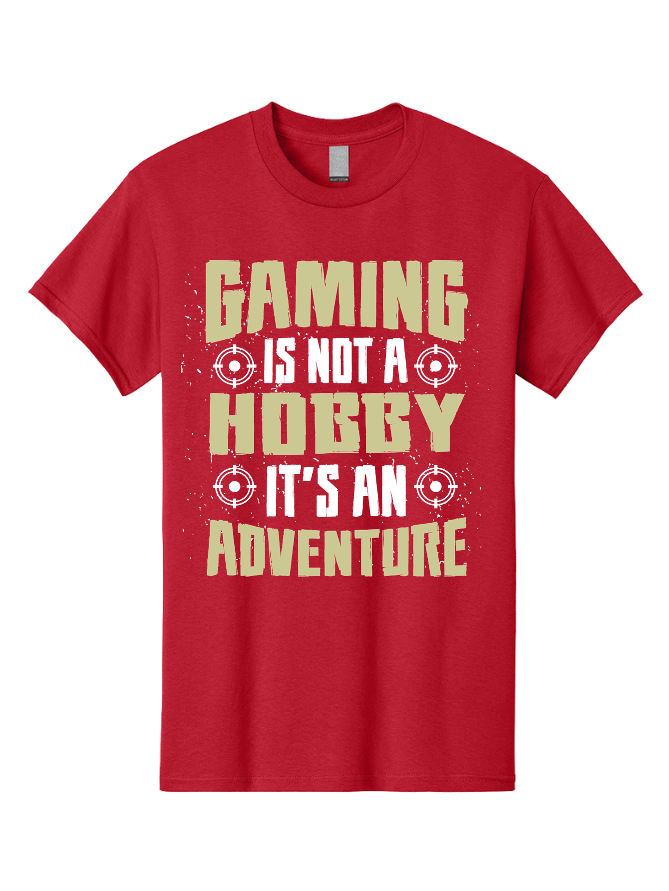 Gaming-Is-Not-A-Hobby Men'S Graphic Tee, 100% Cotton, Comfortable Casual Summer Wear, Machine Washable, Gaming Adventure, Video Games, Gaming Culture, Gamer Lifestyle, Fun Activities, Recreational Gaming, Entertainment, Gaming Community, - Aaa640