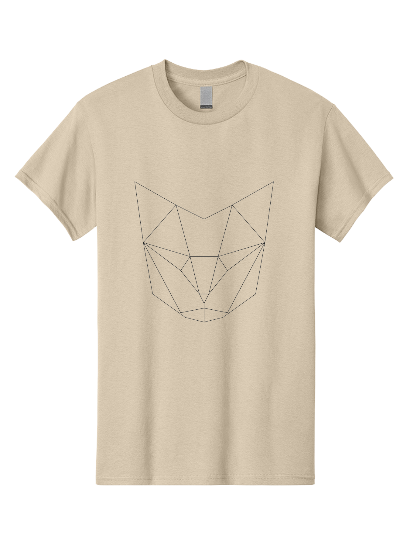 geometric wolf head, low poly art, minimalist design, black lines, polygonal shape, modern digital art, abstract animal illustration, futuristic style