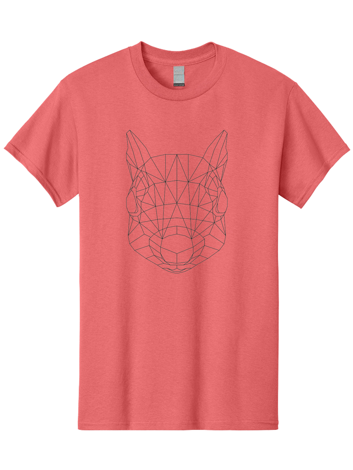 wolf head, low poly art, geometric design, modern illustration, futuristic style, digital graphics, abstract animal, polygon mesh