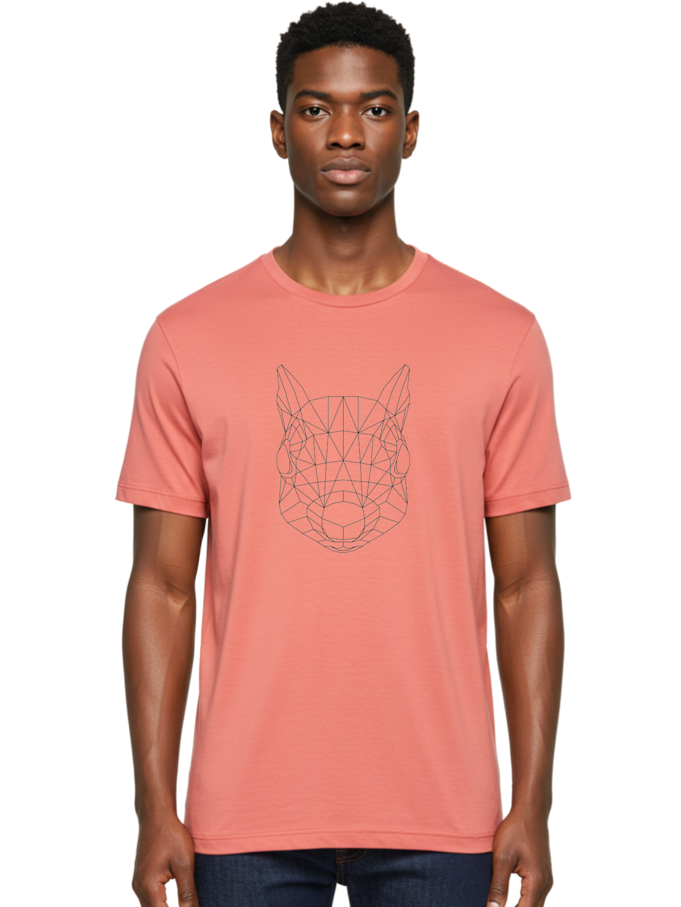 wolf head, low poly art, geometric design, modern illustration, futuristic style, digital graphics, abstract animal, polygon mesh