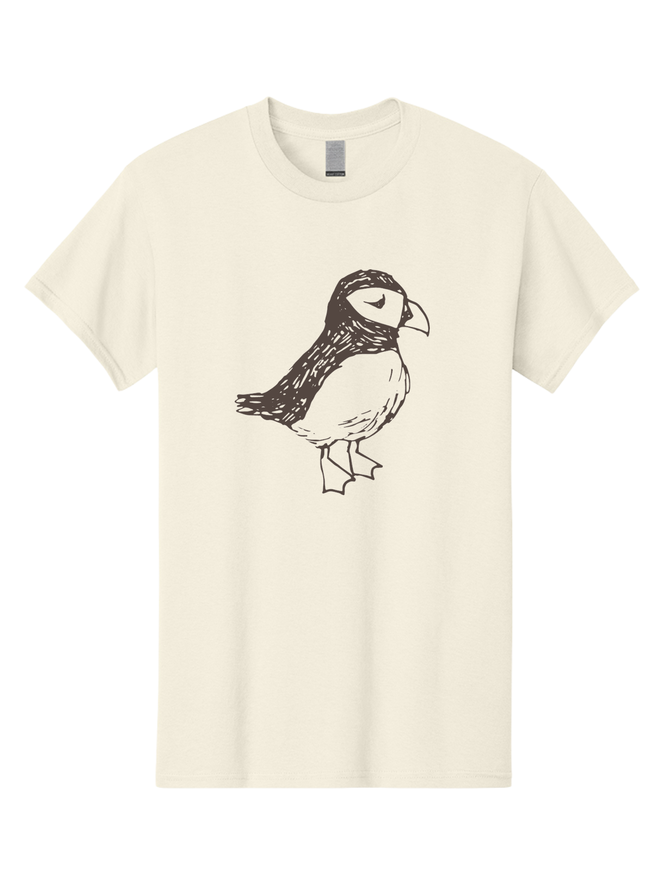 Bird Men'S Graphic Tee, 100% Cotton, Comfortable Casual Summer Wear, Machine Washable, Sketch Of Bird, Bird Drawing, Simple Art, Minimalist Design, Bird Species, Wildlife Illustration, Birdwatching, Nature Art - Aaa757
