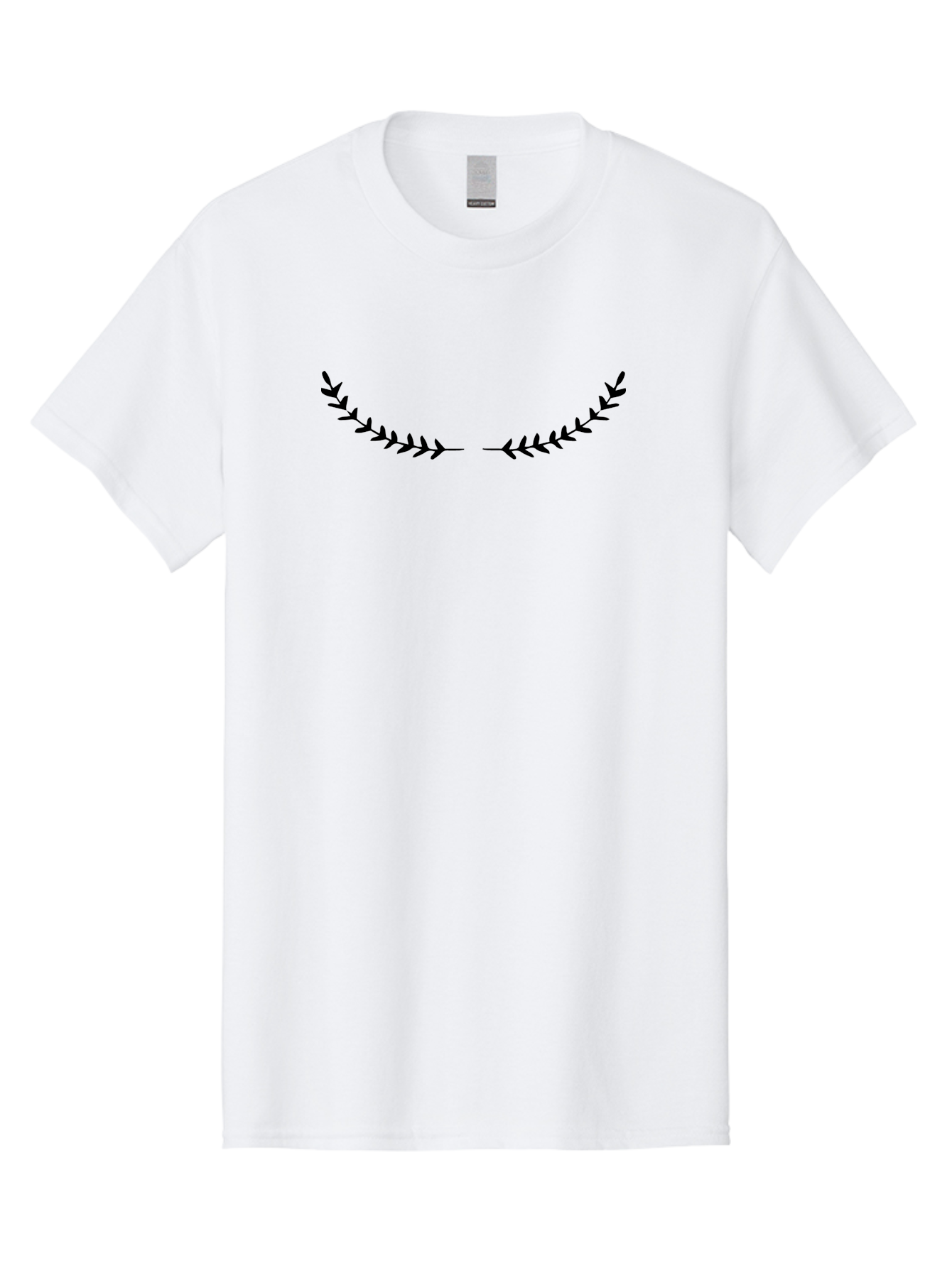 Black-Laurel Men'S Graphic Tee, 100% Cotton, Comfortable Casual Summer Wear, Machine Washable, Baseball Stitch, Black Stitches, Sports Design, Baseball Theme, Minimalist Graphic, Sports Art, Baseball Symbol, Baseball Stitch Pattern, - Aaa761