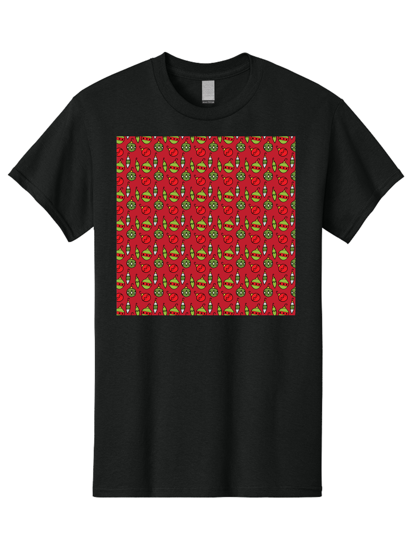 Bombs-Pattern Men'S Graphic Tee, 100% Cotton, Comfortable Casual Summer Wear, Machine Washable, Bombs And Emoji, Cartoon Graphics, War Symbols, Red Background, Green And Red Colors, Cute Illustrations, Funny Patterns, Danger Signs, - Aaa770