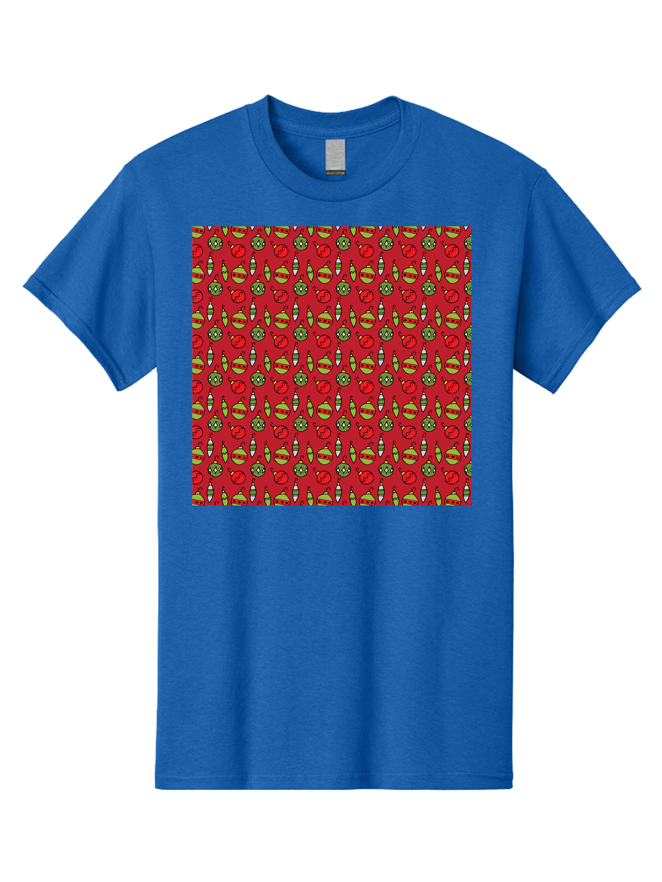 Bombs-Pattern Men'S Graphic Tee, 100% Cotton, Comfortable Casual Summer Wear, Machine Washable, Bombs And Emoji, Cartoon Graphics, War Symbols, Red Background, Green And Red Colors, Cute Illustrations, Funny Patterns, Danger Signs, - Aaa770