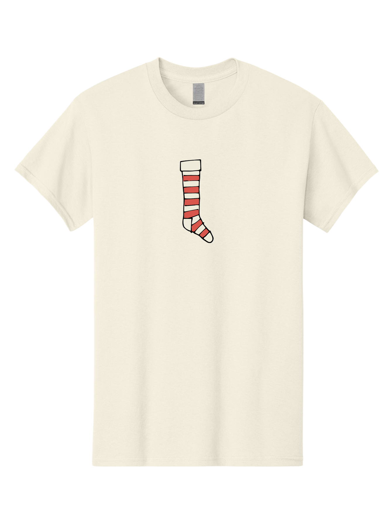 Cast Men'S Graphic Tee, 100% Cotton, Comfortable Casual Summer Wear, Machine Washable, Injured Leg, Broken Bone, Medical Care, Red And White Cast, Orthopedic Treatment, Fracture Recovery, Injured Limb - Aaa790