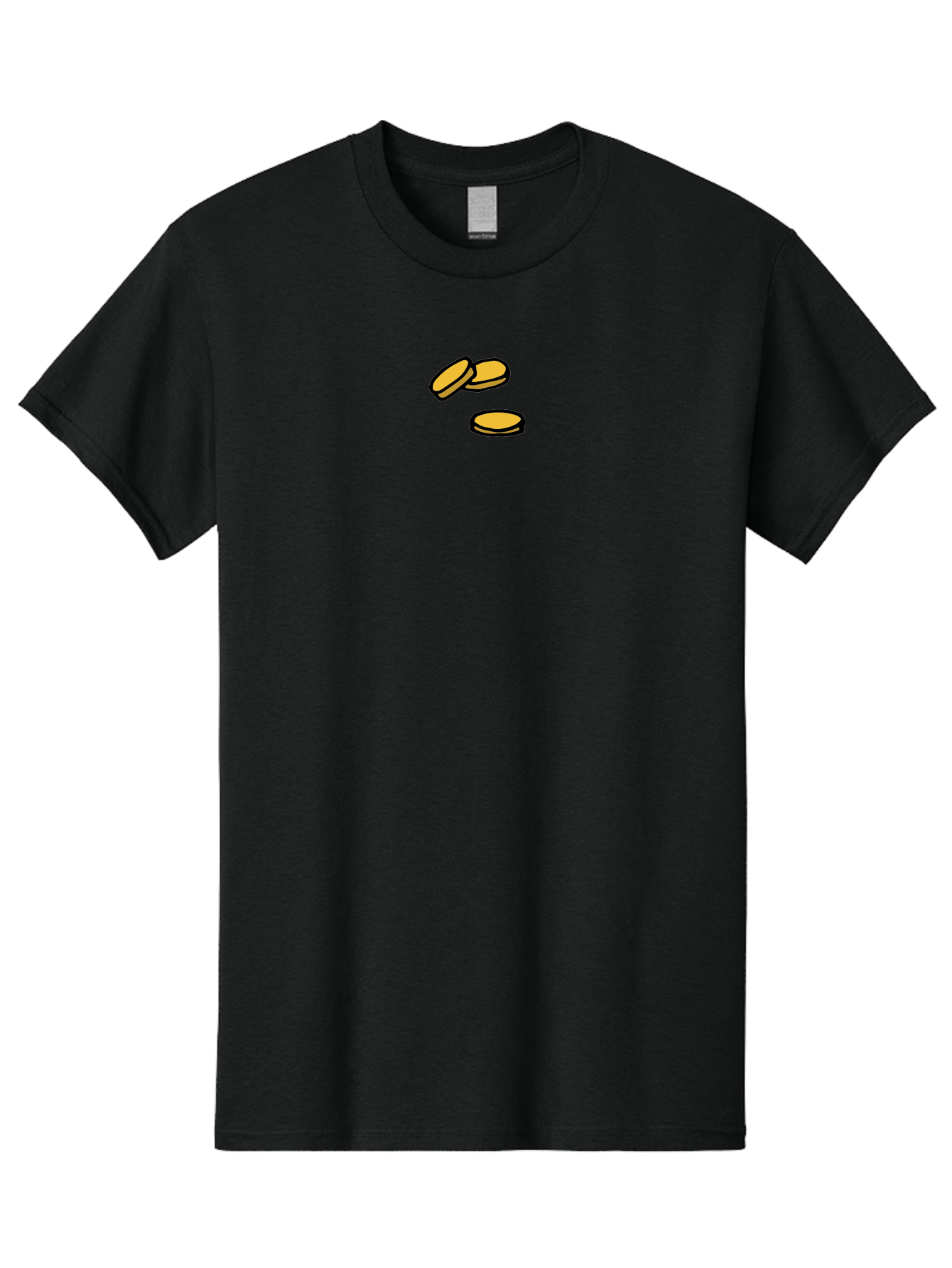Coins Men'S Graphic Tee, 100% Cotton, Comfortable Casual Summer Wear, Machine Washable, Gold Coins, Cartoon Coins, Digital Currency, Online Payment, Cryptocurrency, Bitcoin, Money, Finance - Aaa839