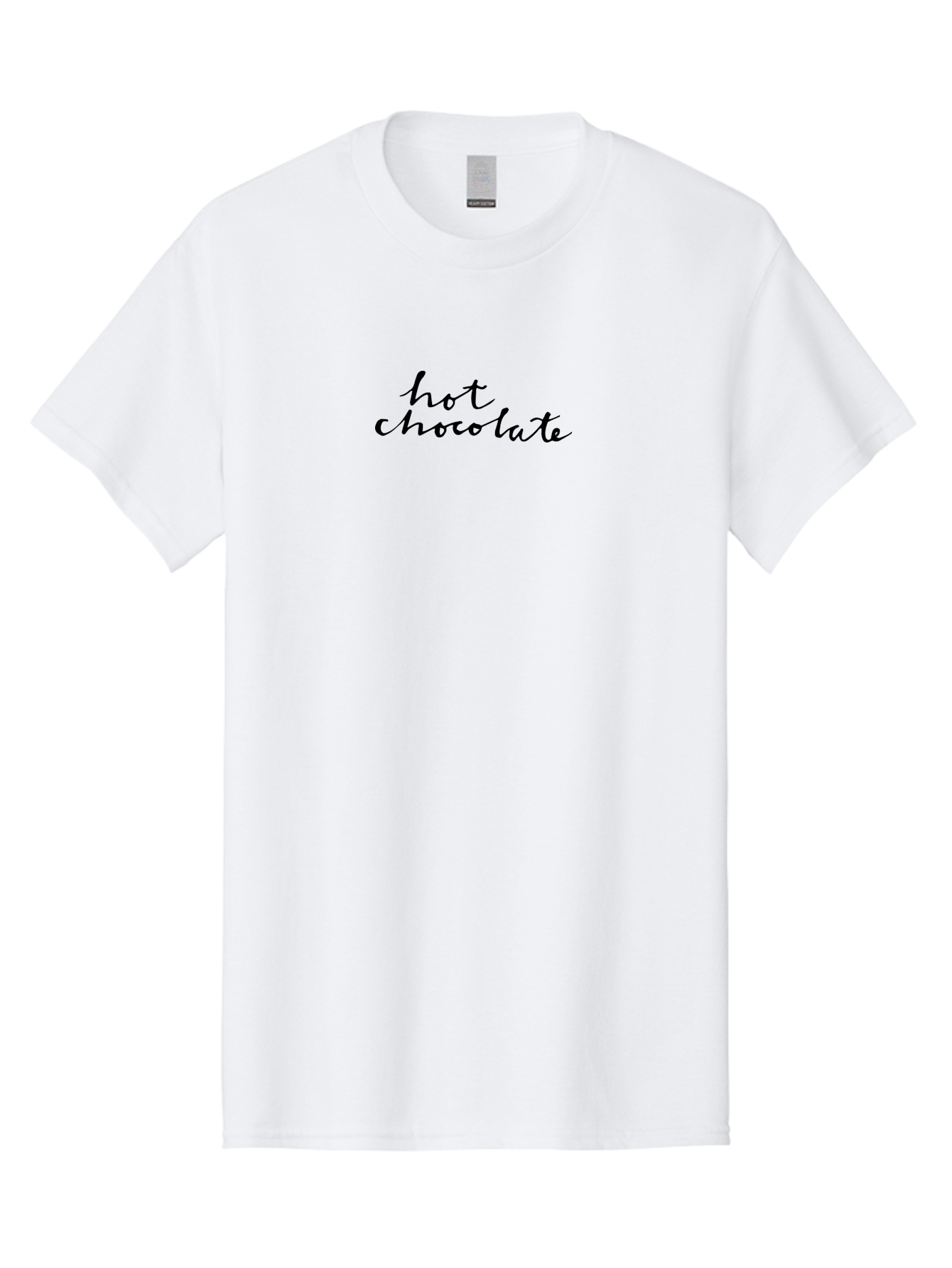 Hot-Chocolate-2 Men'S Graphic Tee, 100% Cotton, Comfortable Casual Summer Wear, Machine Washable, Hot Chocolate, Chocolate Drink, Winter Beverage, Sweet Treat, Rich Flavor, Comfort Food, Creamy Texture, Indulgent Delight, Sweet Indulgence - Aaa940