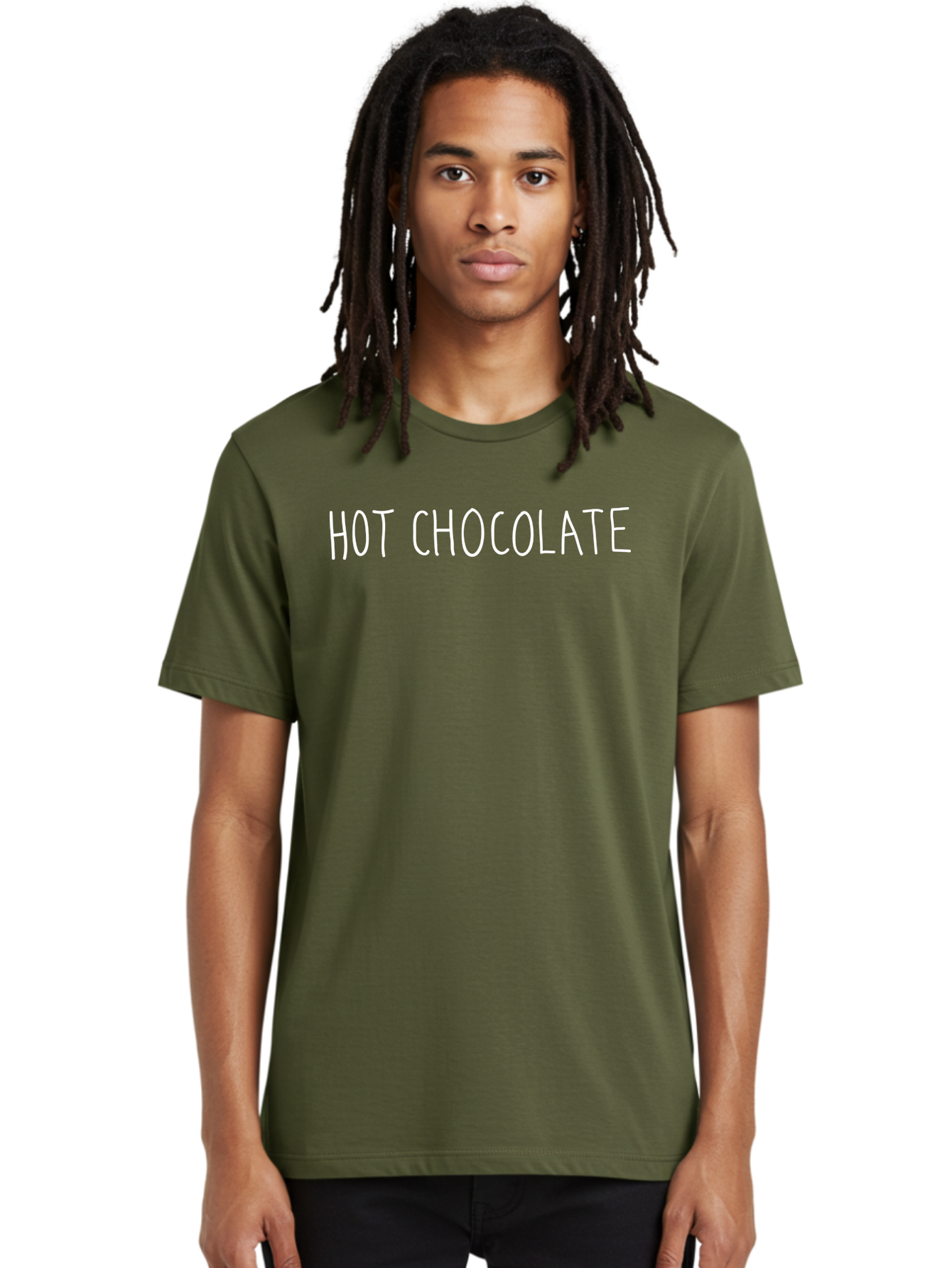 Hot-Chocolate-3 Men'S Graphic Tee, 100% Cotton, Comfortable Casual Summer Wear, Machine Washable, Hot Chocolate, Chocolate Drink, Winter Beverage, Sweet Treat, Rich Flavor, Creamy Texture - Aaa941
