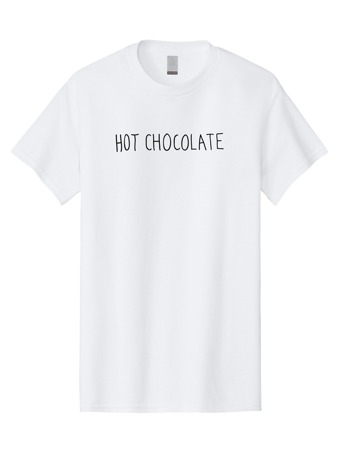 Hot-Chocolate-4 Men'S Graphic Tee, 100% Cotton, Comfortable Casual Summer Wear, Machine Washable, Hot Chocolate, Warm Beverage, Winter Drink, Chocolate Treat, Cozy Drink, Sweet Indulgence - Aaa942