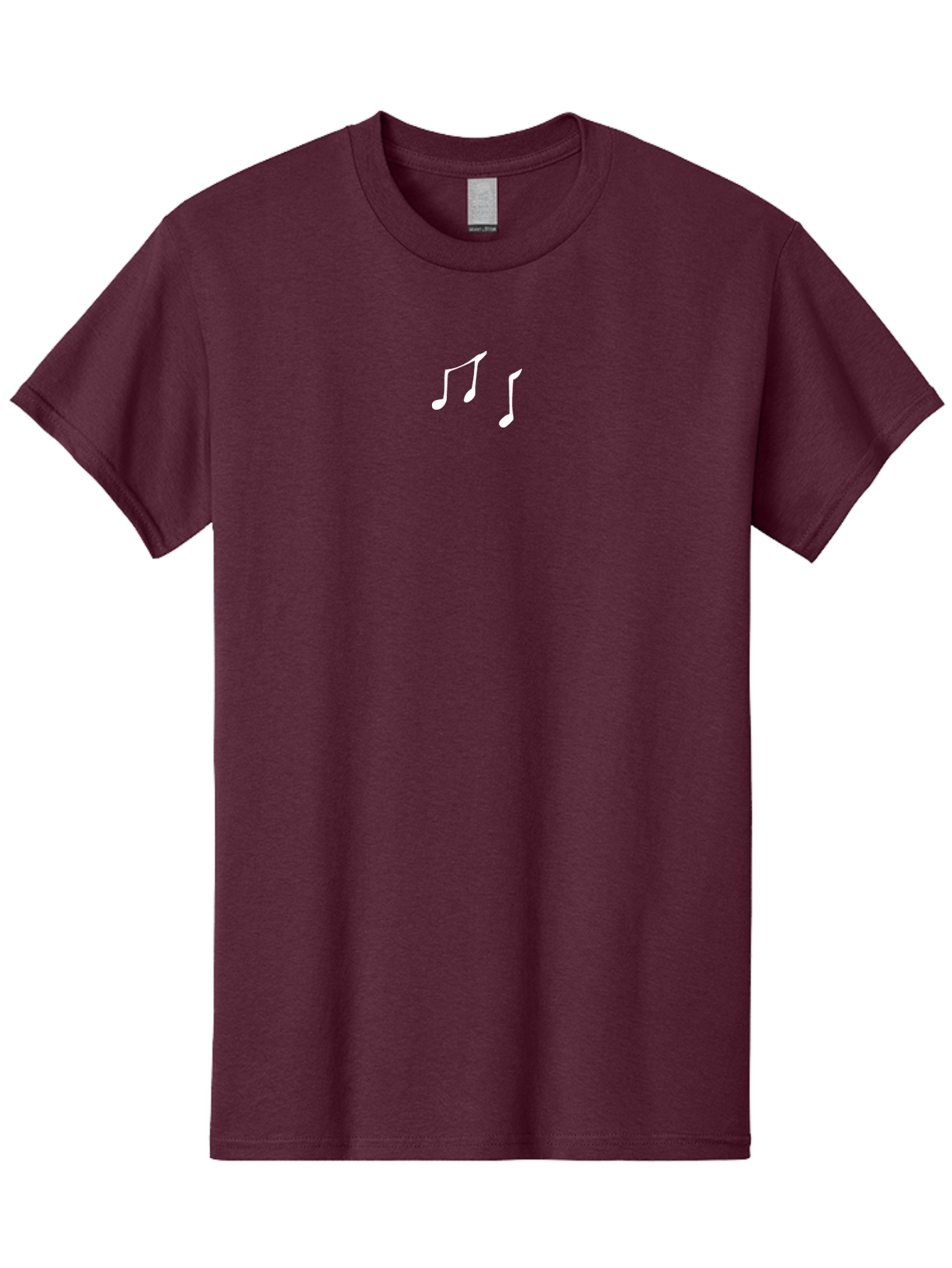 Music-Notes Men'S Graphic Tee, 100% Cotton, Comfortable Casual Summer Wear, Machine Washable, Musical Notes, White Notes, Eighth Note, Quarter Note, Music Symbols, Rhythmic Pattern, Melody, Harmony, Music Notation, Sound Waves Aab002