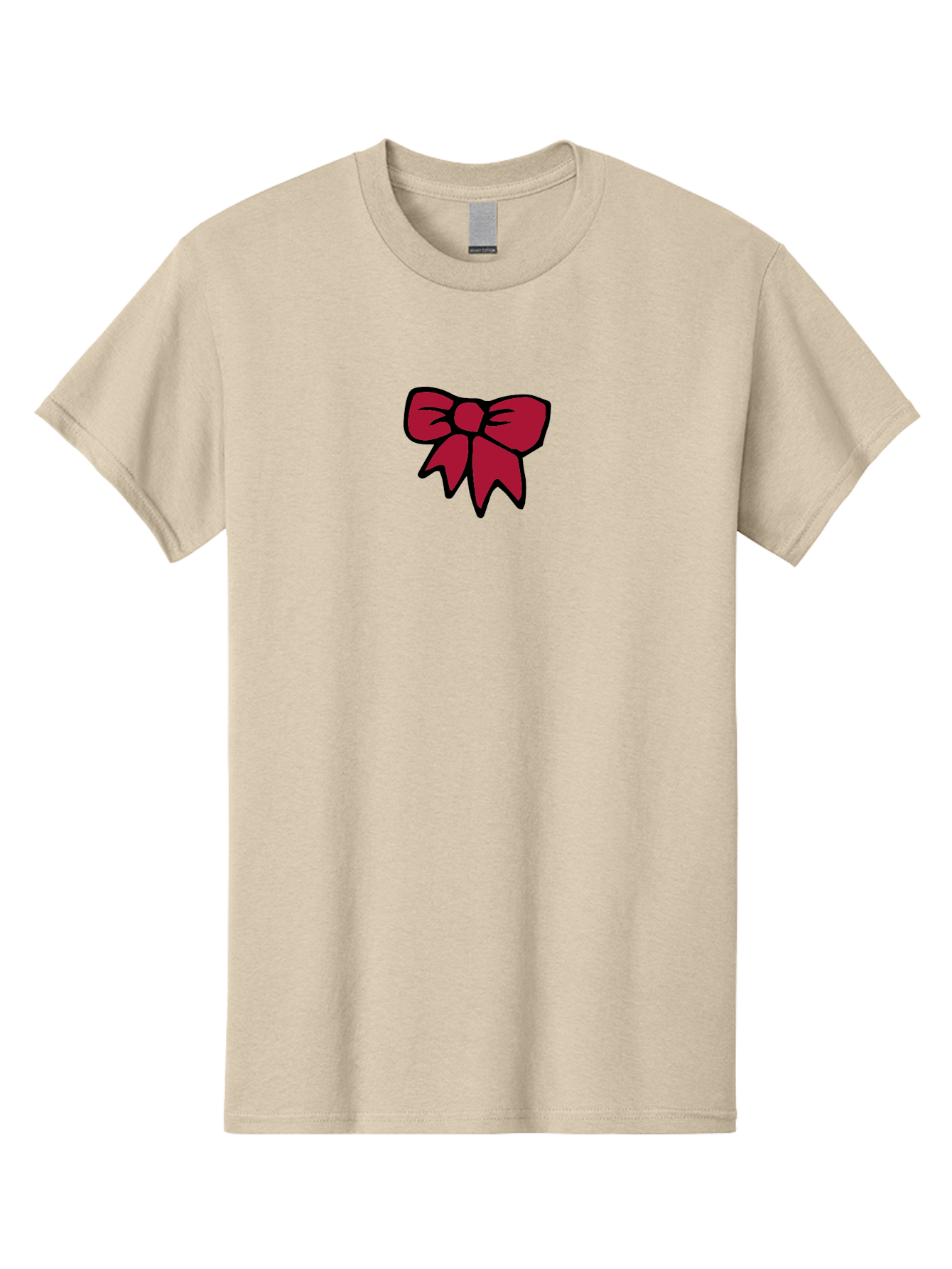 Red-Bow-2 Men'S Graphic Tee, 100% Cotton, Comfortable Casual Summer Wear, Machine Washable, Red Bow, Gift Wrapping, Ribbon Decoration, Festive Decor, Elegant Design, Stylish Accessory, Wrapping Ideas Aab067