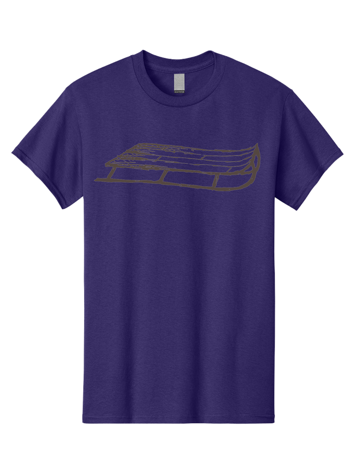 Sleigh Men'S Graphic Tee, 100% Cotton, Comfortable Casual Summer Wear, Machine Washable, Winter Sled, Festive Season, Snow Ride, Joyful Activity, Wooden Frame, Curved Runners, Holiday Fun, Winter Sport, Snowy Landscape, Cold Weather, Aab109