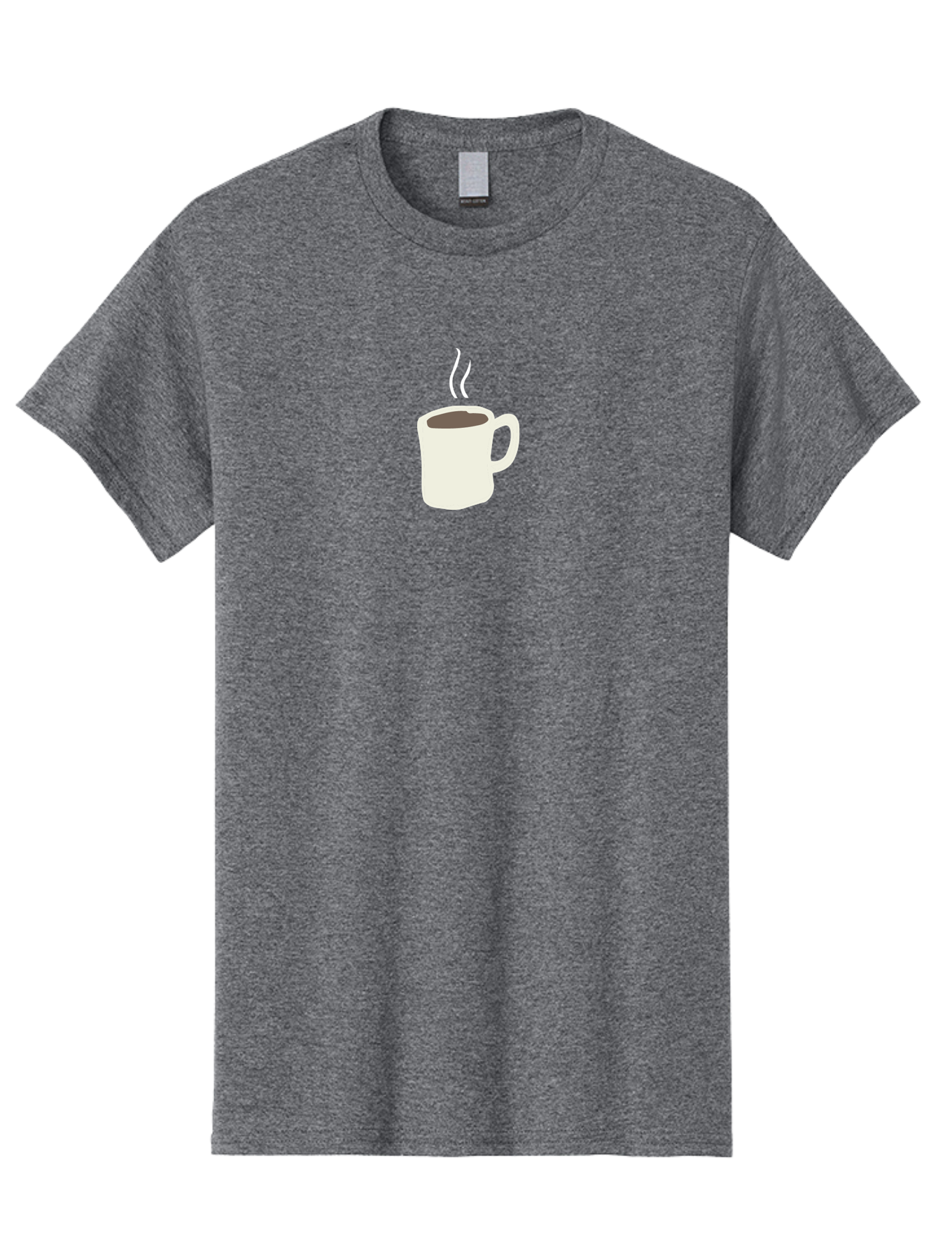 Steaming-Coffee-Mug-1 Men'S Graphic Tee, 100% Cotton, Comfortable Casual Summer Wear, Machine Washable, Coffee Mug, Hot Beverage, Morning Coffee, Steaming Cup, Coffee Break, Hot Drink, Caffeine Boost, Daily Grind Aab136