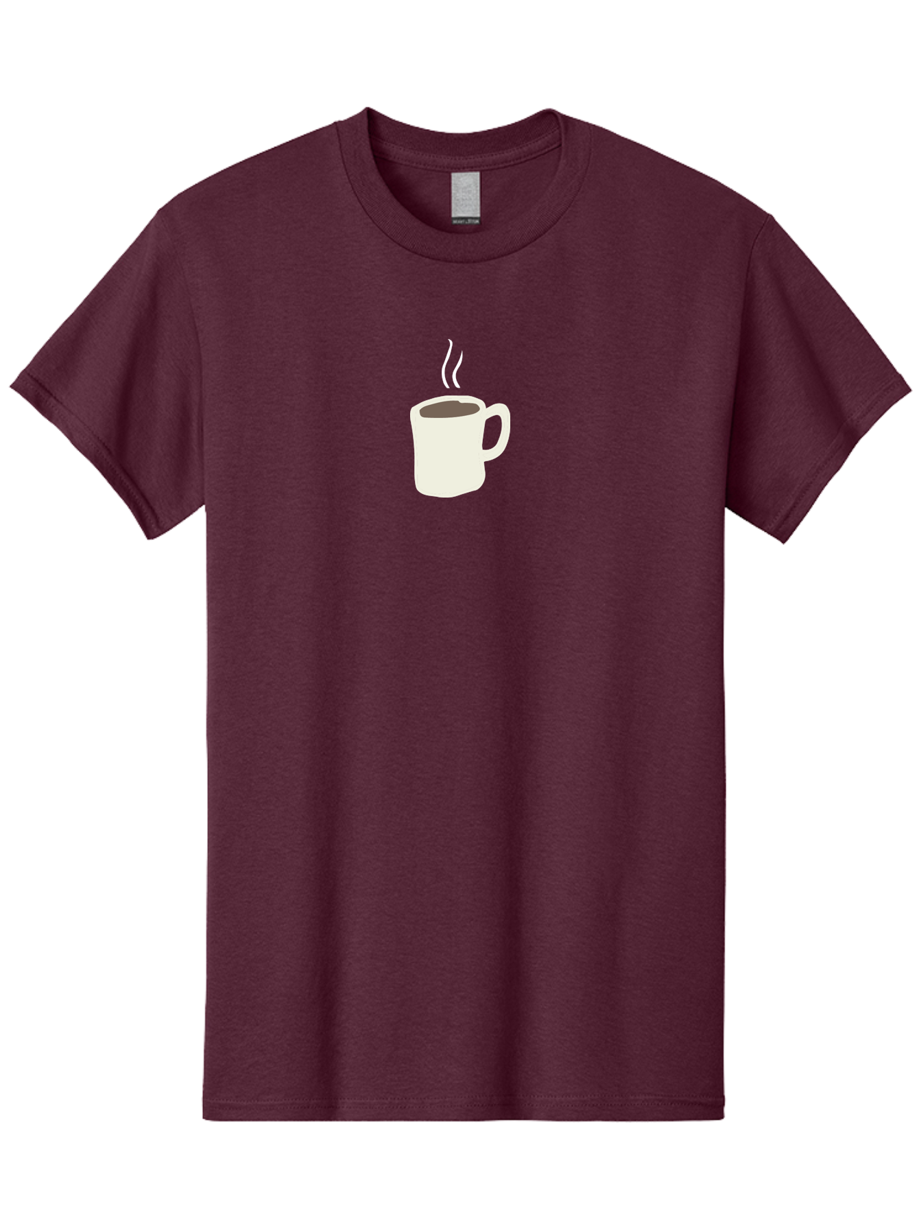 Steaming-Coffee-Mug-1 Men'S Graphic Tee, 100% Cotton, Comfortable Casual Summer Wear, Machine Washable, Coffee Mug, Hot Beverage, Morning Coffee, Steaming Cup, Coffee Break, Hot Drink, Caffeine Boost, Daily Grind Aab136
