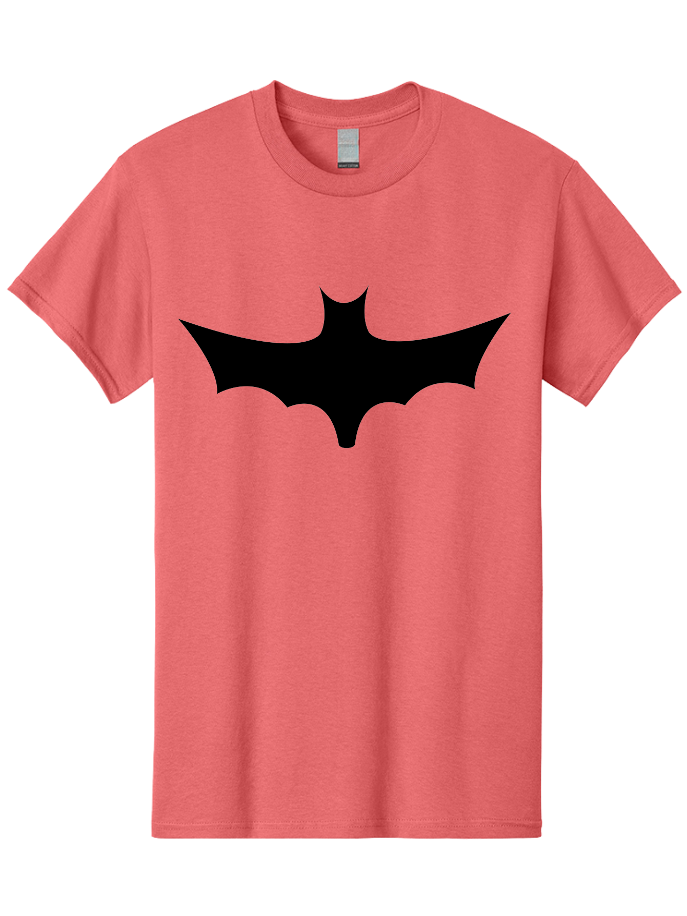 Batman-Logo-1 Men'S Graphic Tee, 100% Cotton, Comfortable Casual Summer Wear, Machine Washable, Batman Symbol, Superhero Logo, Dark Knight Emblem, Gotham City Icon, Comic Book Character, Bat Wings, Black Silhouette, Pop Culture Symbol Aab192