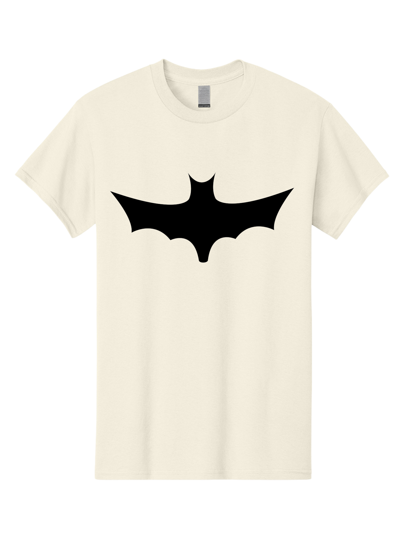 Batman-Logo-1 Men'S Graphic Tee, 100% Cotton, Comfortable Casual Summer Wear, Machine Washable, Batman Symbol, Superhero Logo, Dark Knight Emblem, Gotham City Icon, Comic Book Character, Bat Wings, Black Silhouette, Pop Culture Symbol Aab192
