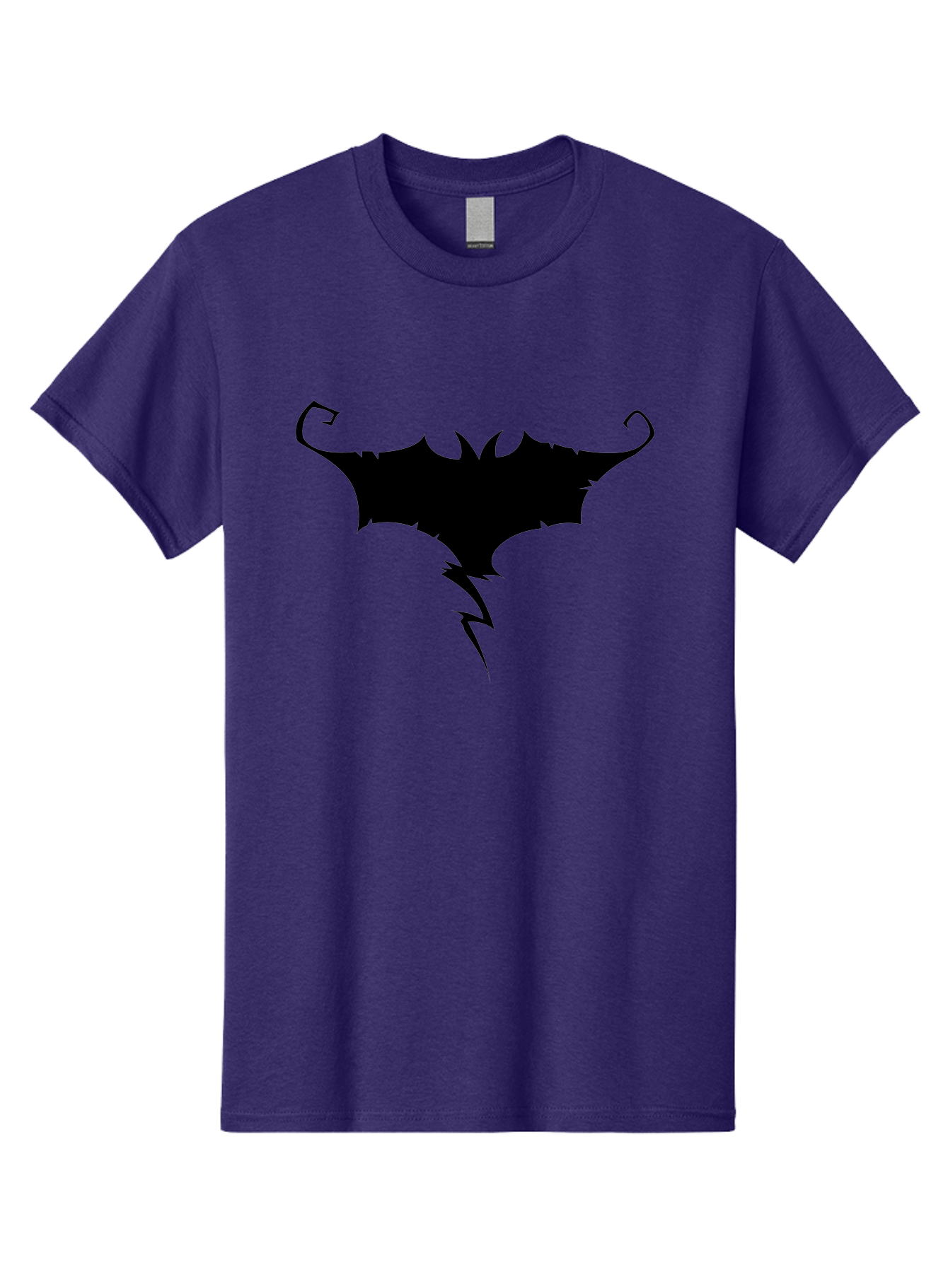 Batman-Logo Men'S Graphic Tee, 100% Cotton, Comfortable Casual Summer Wear, Machine Washable, Batman Logo, Superhero Emblem, Gothic Symbol, Dark Knight, Comic Book Character, Batman Insignia, Iconic Symbol Aab193