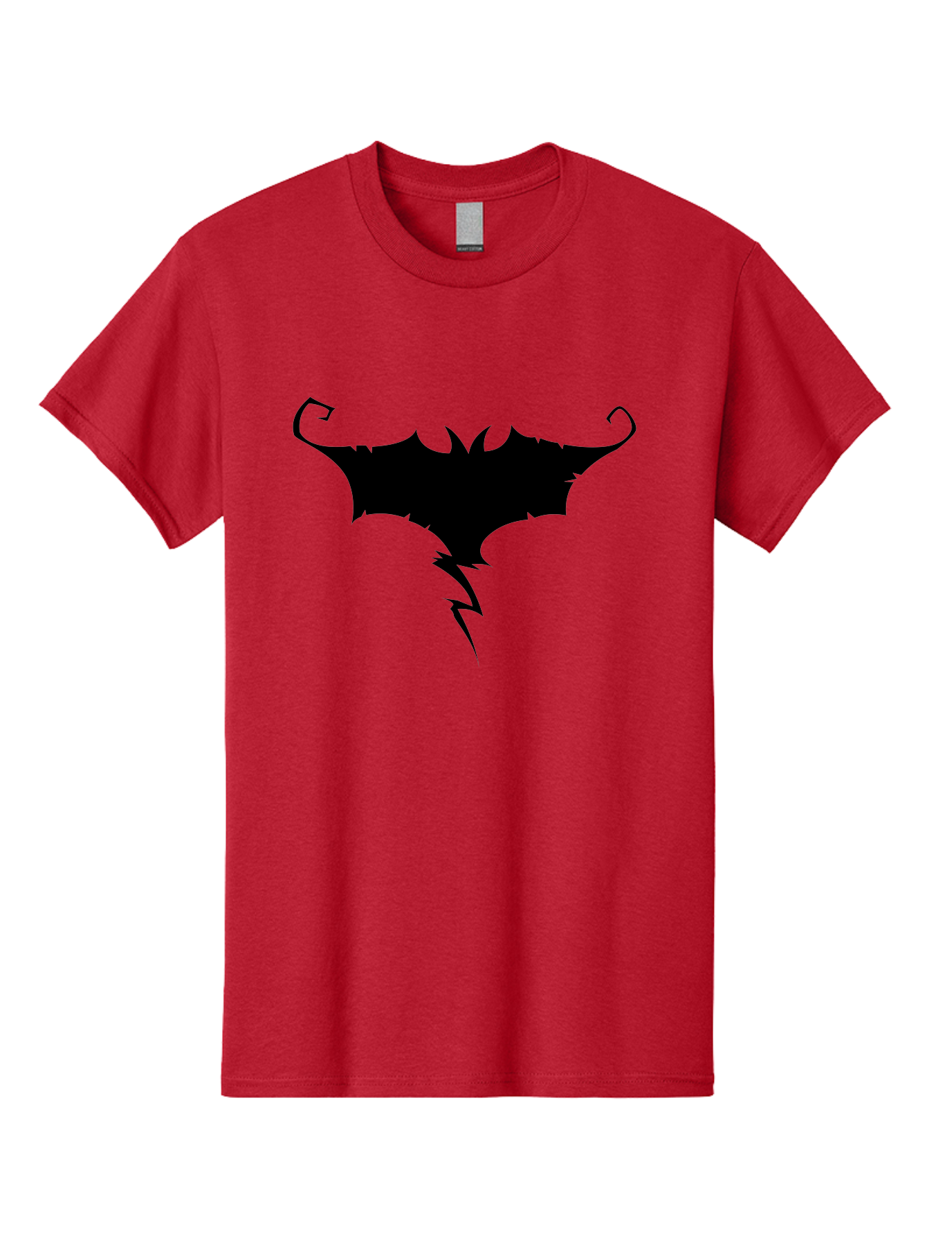 Batman-Logo Men'S Graphic Tee, 100% Cotton, Comfortable Casual Summer Wear, Machine Washable, Batman Logo, Superhero Emblem, Gothic Symbol, Dark Knight, Comic Book Character, Batman Insignia, Iconic Symbol Aab193