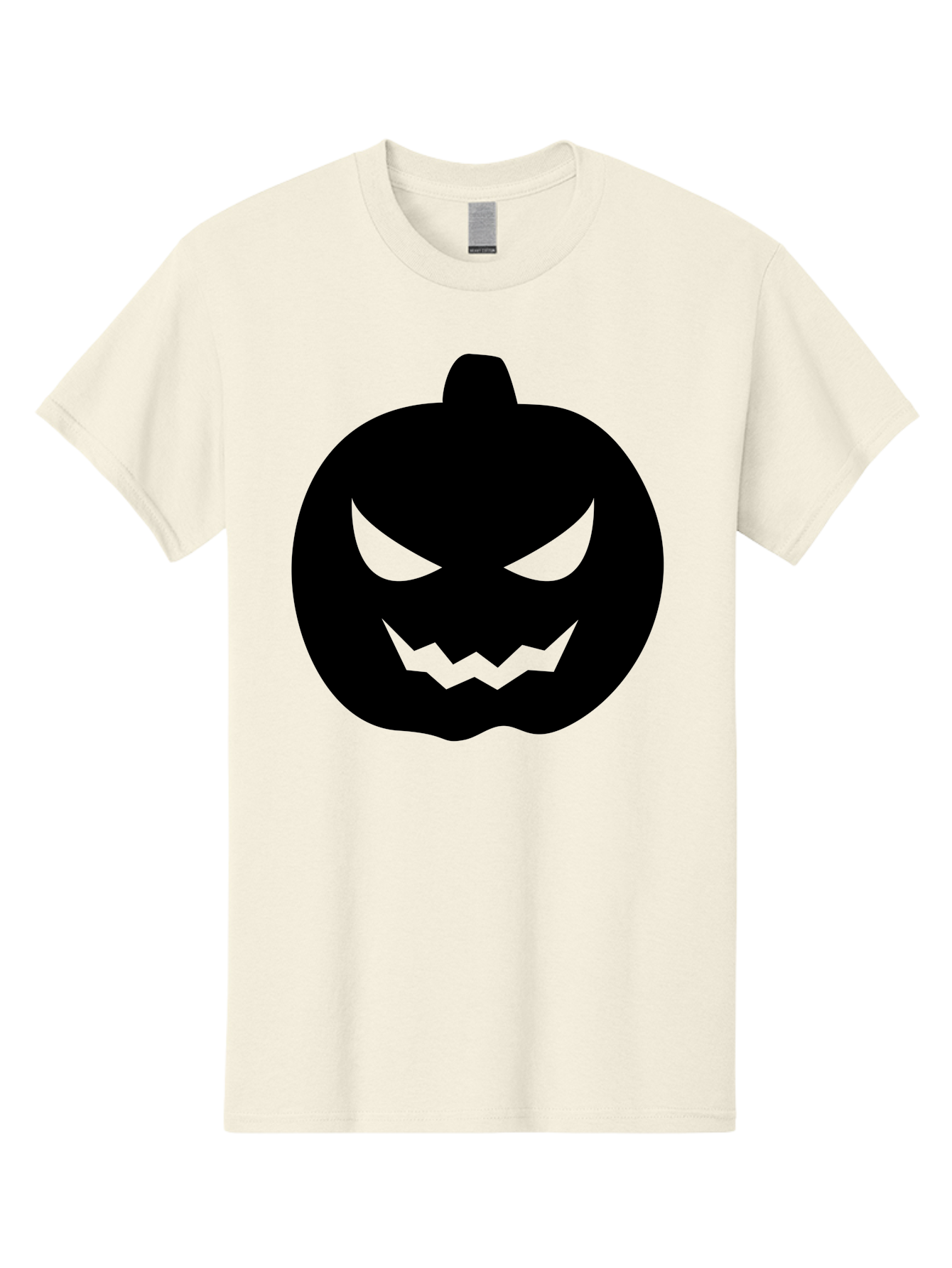 Jack-O-Lantern Men'S Graphic Tee, 100% Cotton, Comfortable Casual Summer Wear, Machine Washable, Halloween Pumpkin, Jack O Lantern, Spooky Face, Glowing Eyes, Menacing Grin, Autumn Decor, Fall Festival, Holiday Symbol, Scary Pumpkin, Aab230