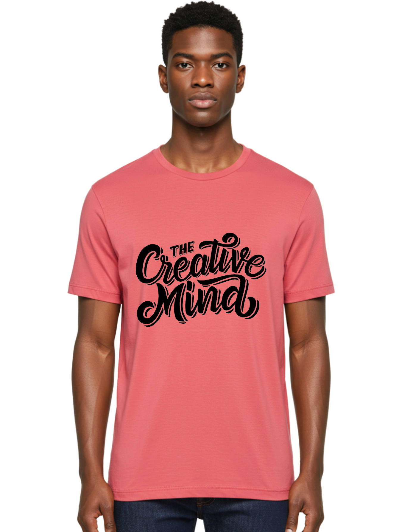 The-Creative-Mind-1 Men'S Graphic Tee, 100% Cotton, Comfortable Casual Summer Wear, Machine Washable, Creative Inspiration, Artistic Expression, Innovative Thinking, Imagination, Creativity, Artistic Ideas, Thoughtful Imagination, Artistry Aab253