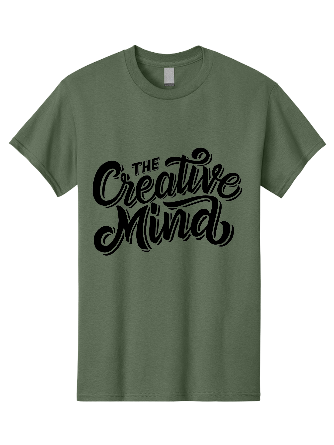 The-Creative-Mind-1 Men'S Graphic Tee, 100% Cotton, Comfortable Casual Summer Wear, Machine Washable, Creative Inspiration, Artistic Expression, Innovative Thinking, Imagination, Creativity, Artistic Ideas, Thoughtful Imagination, Artistry Aab253