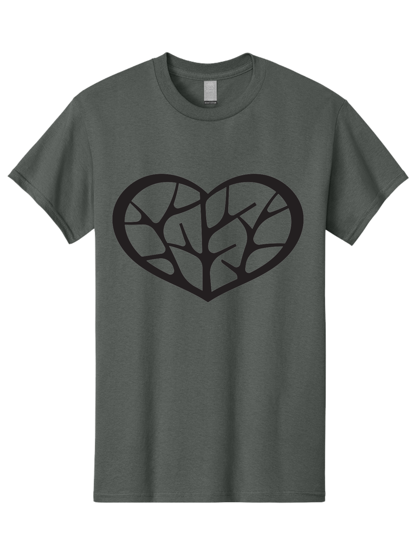 Brain-Heart Men'S Graphic Tee, 100% Cotton, Comfortable Casual Summer Wear, Machine Washable, Brain And Heart, Love And Intelligence, Harmony, Unity, Creativity, Brain-Heart Connection, Heart-Brain Balance, Emotional Intelligence Aab258