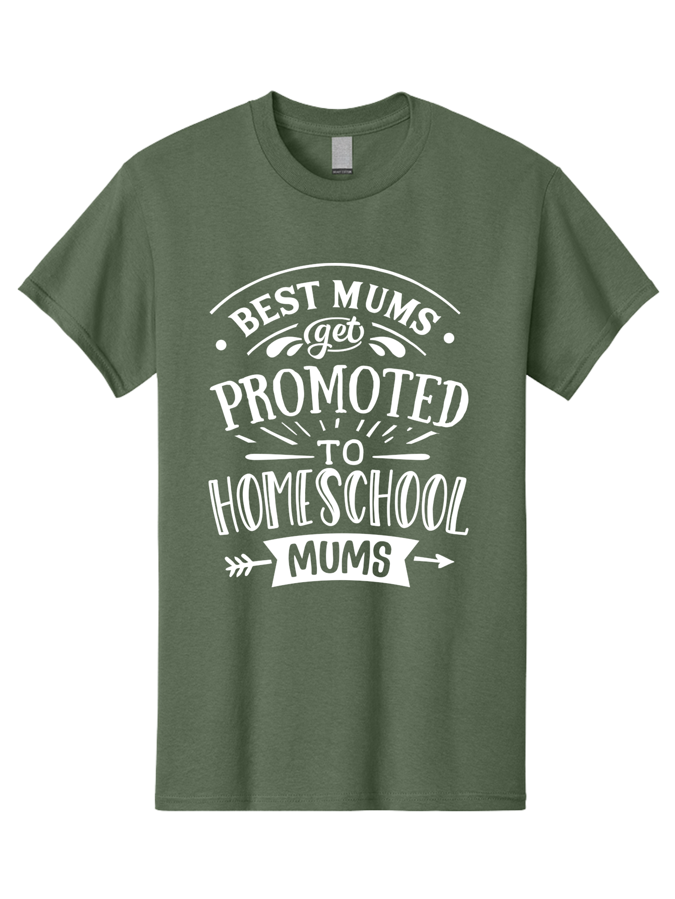 Best-Mums-Get-Promoted-To-Homeschool-Mums Men'S Graphic Tee, 100% Cotton, Comfortable Casual Summer Wear, Machine Washable, Homeschool Mums, Best Mums, Promotion, Parenting, Education, Homeschooling, Mom Life, Motherhood, Funny Quote, Aab322