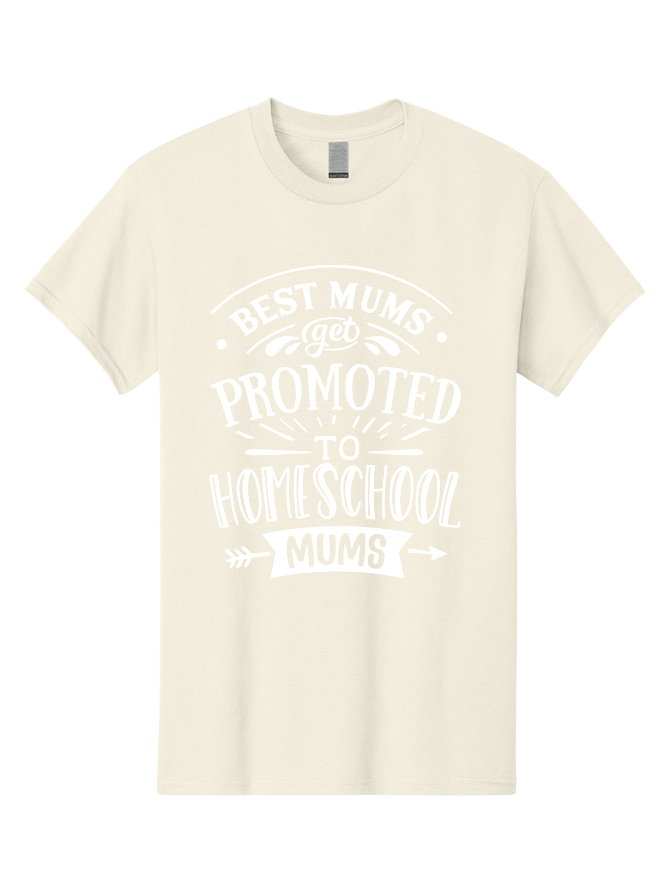 Best-Mums-Get-Promoted-To-Homeschool-Mums Men'S Graphic Tee, 100% Cotton, Comfortable Casual Summer Wear, Machine Washable, Homeschool Mums, Best Mums, Promotion, Parenting, Education, Homeschooling, Mom Life, Motherhood, Funny Quote, Aab322