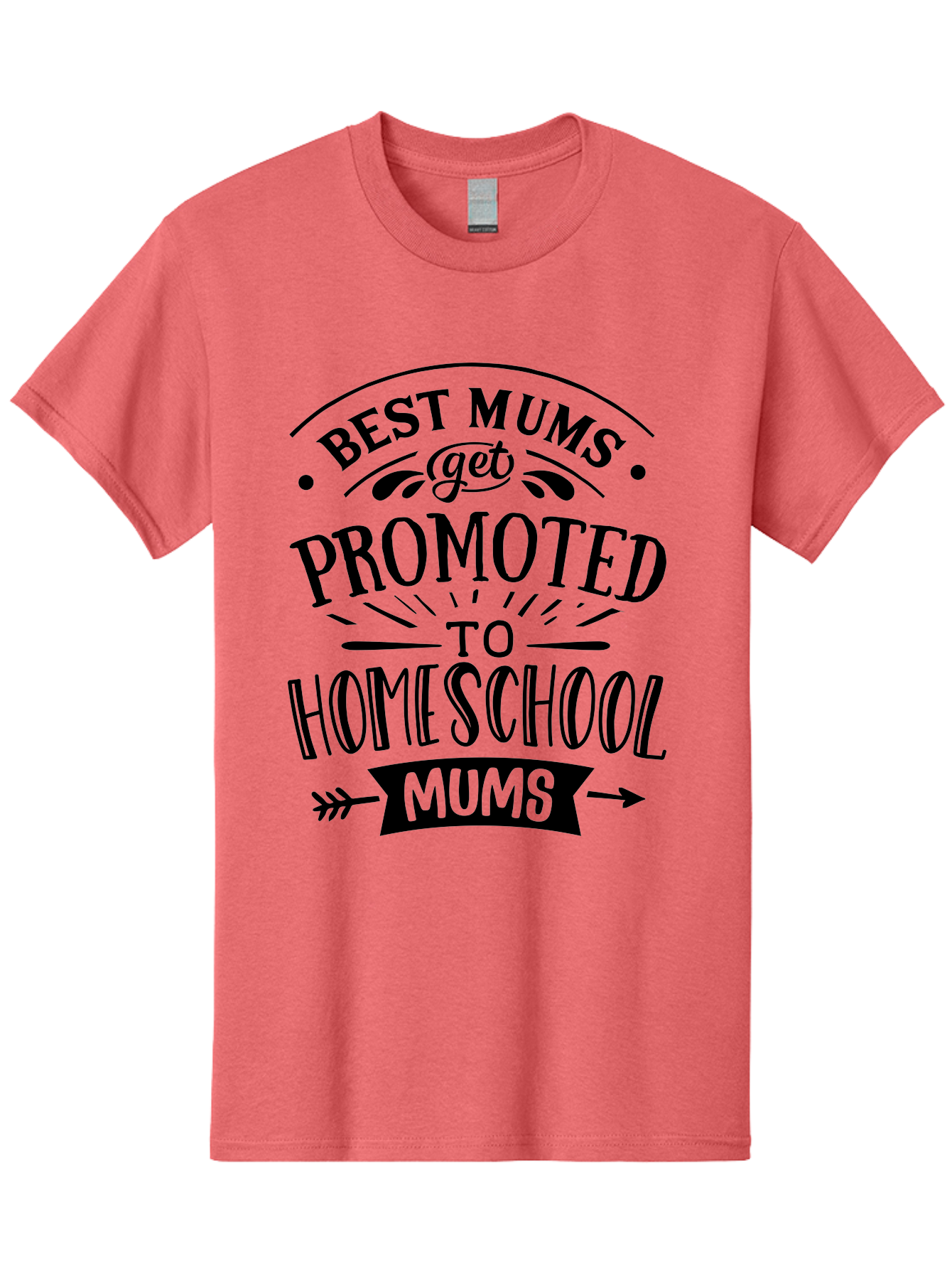Best-Mums-Get-Promoted Men'S Graphic Tee, 100% Cotton, Comfortable Casual Summer Wear, Machine Washable, Homeschooling Moms, Parenting Quotes, Homeschool Mom Quotes, Funny Mom Quotes, Mom Appreciation, Motherhood, Homeschooling, Aab323