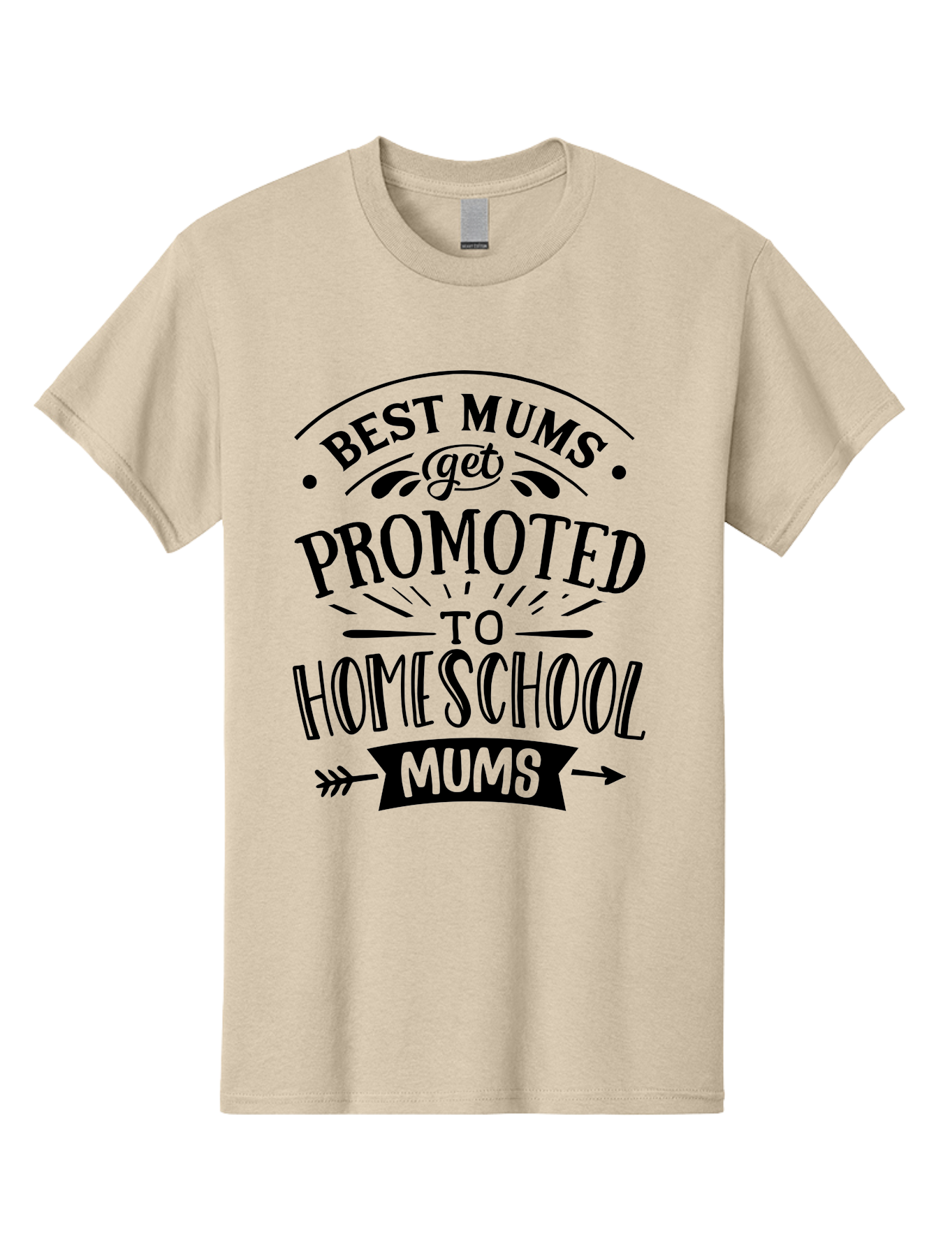 Best-Mums-Get-Promoted Men'S Graphic Tee, 100% Cotton, Comfortable Casual Summer Wear, Machine Washable, Homeschooling Moms, Parenting Quotes, Homeschool Mom Quotes, Funny Mom Quotes, Mom Appreciation, Motherhood, Homeschooling, Aab323
