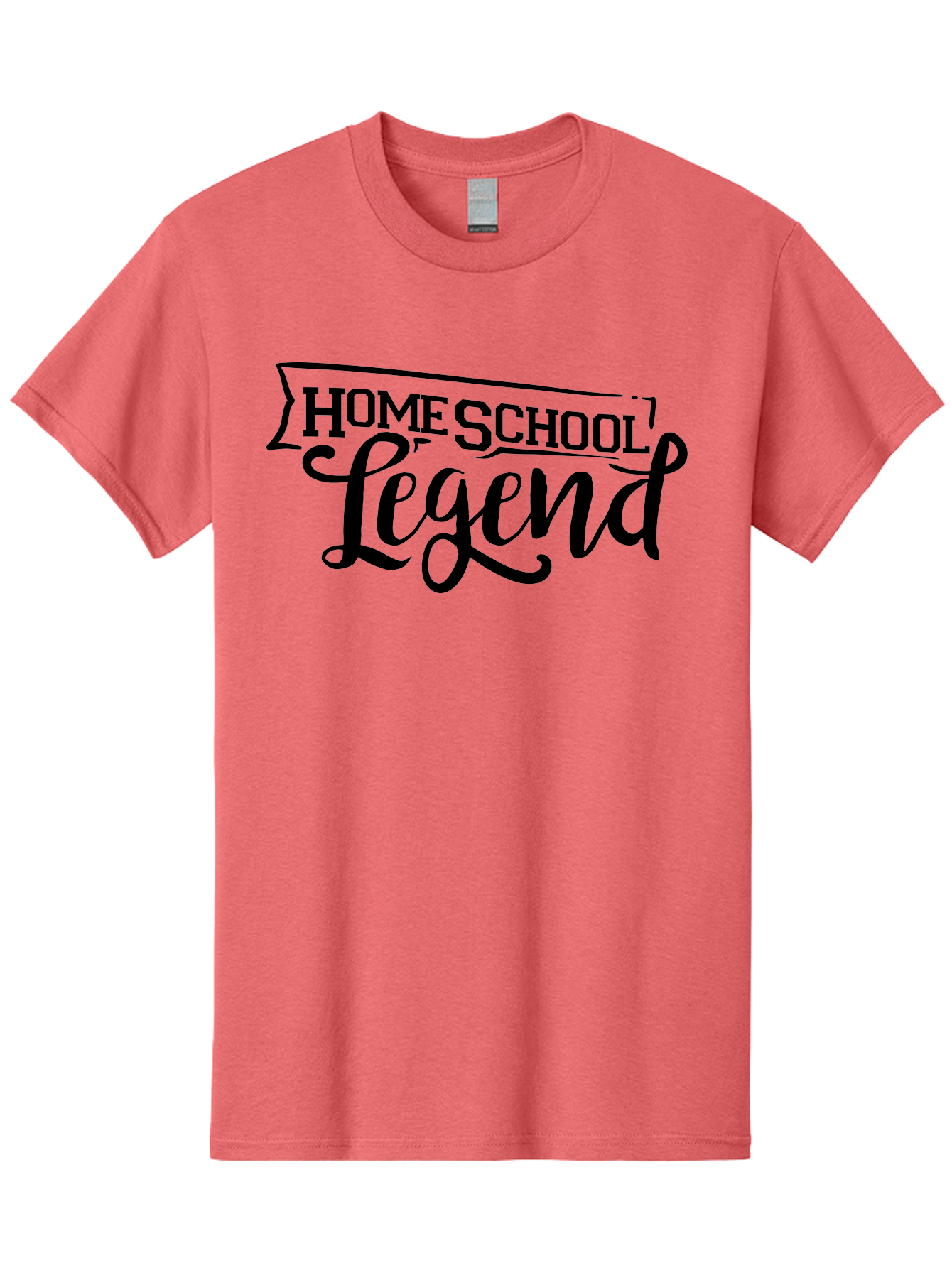 Home-School-Legend Men'S Graphic Tee, 100% Cotton, Comfortable Casual Summer Wear, Machine Washable, Home School Legend, Homeschooling, Personalized Learning, Custom Education, Educational Excellence, Homeschool Pride Aab332
