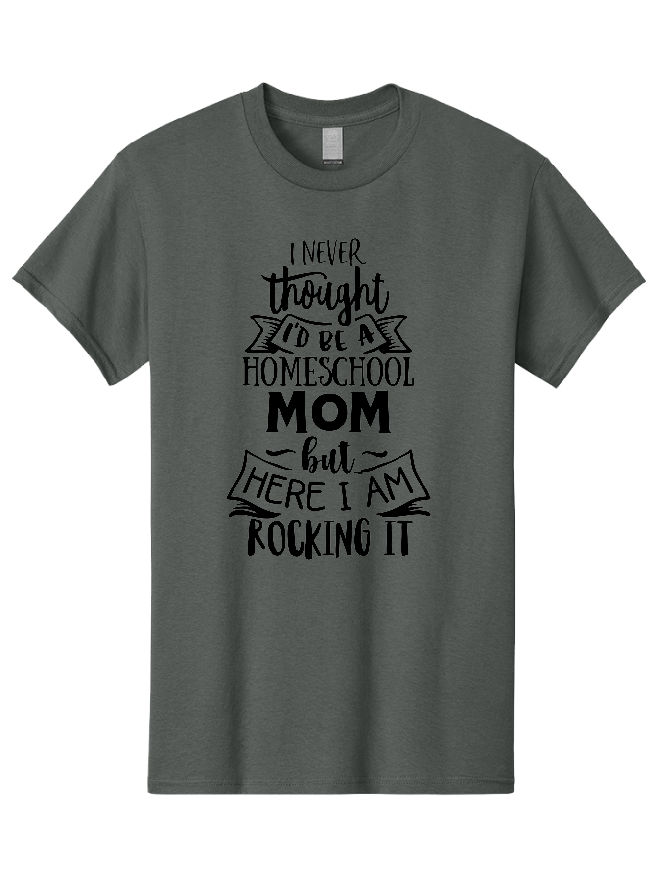 Homeschool-Mom-Quote-1 Men'S Graphic Tee, 100% Cotton, Comfortable Casual Summer Wear, Machine Washable, Homeschool Mom, Proud Parent, Homeschooling, Parenting Journey, Mom Life, Education, Learning, Inspirational Quote, Funny Quote, Aab380