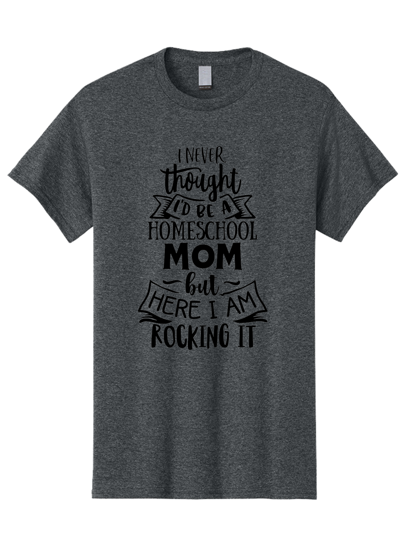 Homeschool-Mom-Quote-1 Men'S Graphic Tee, 100% Cotton, Comfortable Casual Summer Wear, Machine Washable, Homeschool Mom, Proud Parent, Homeschooling, Parenting Journey, Mom Life, Education, Learning, Inspirational Quote, Funny Quote, Aab380