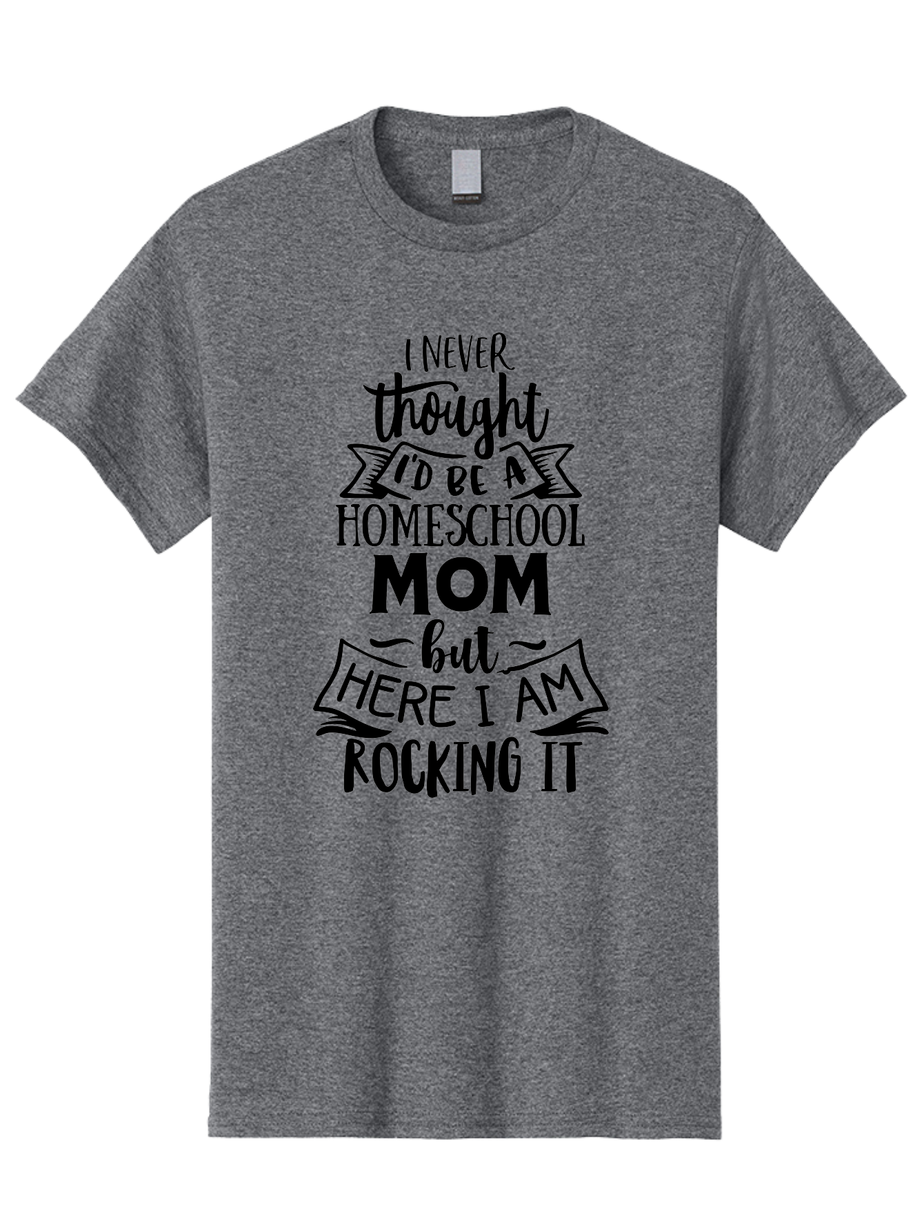 Homeschool-Mom-Quote-1 Men'S Graphic Tee, 100% Cotton, Comfortable Casual Summer Wear, Machine Washable, Homeschool Mom, Proud Parent, Homeschooling, Parenting Journey, Mom Life, Education, Learning, Inspirational Quote, Funny Quote, Aab380