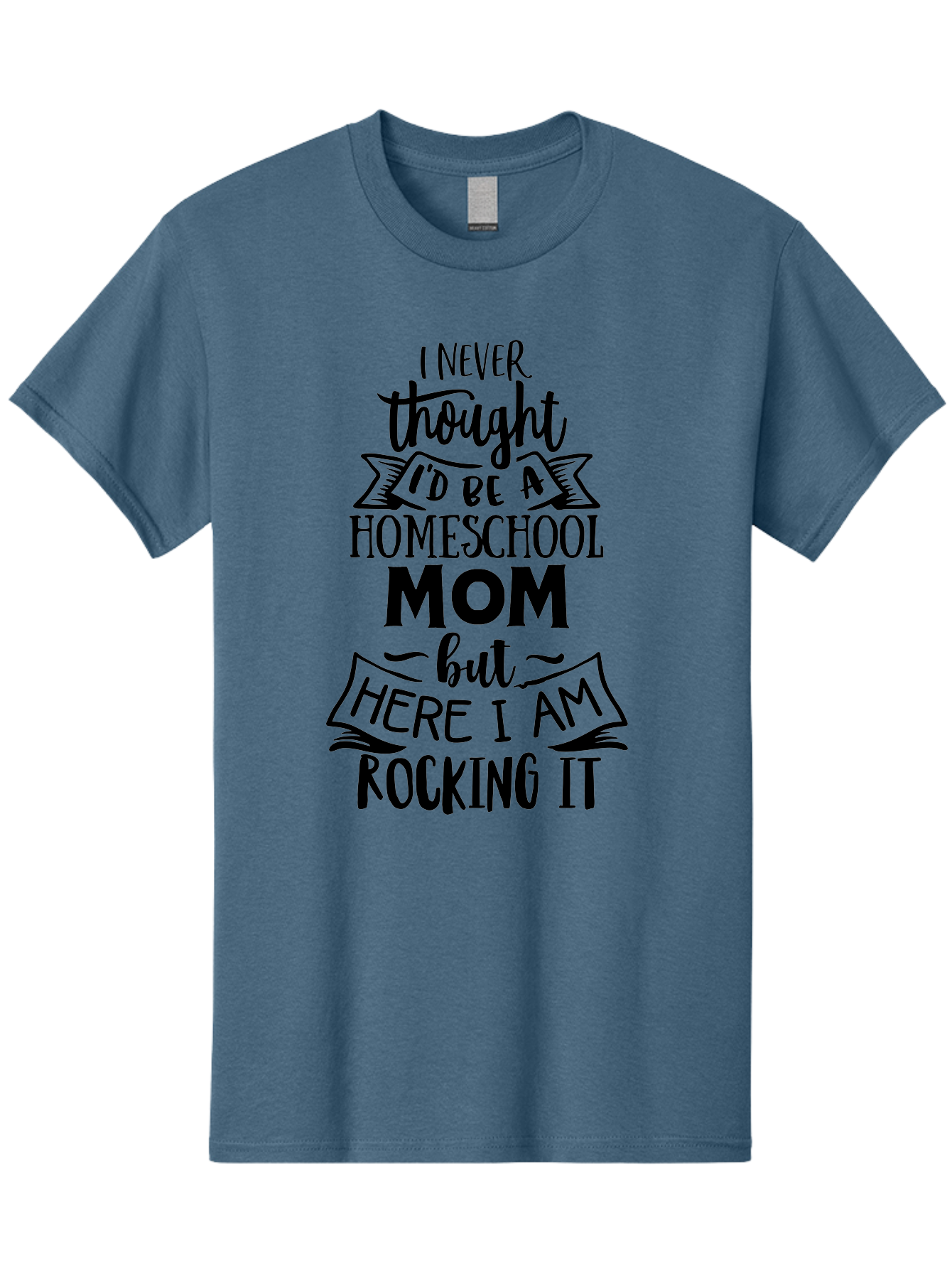 Homeschool-Mom-Quote-1 Men'S Graphic Tee, 100% Cotton, Comfortable Casual Summer Wear, Machine Washable, Homeschool Mom, Proud Parent, Homeschooling, Parenting Journey, Mom Life, Education, Learning, Inspirational Quote, Funny Quote, Aab380