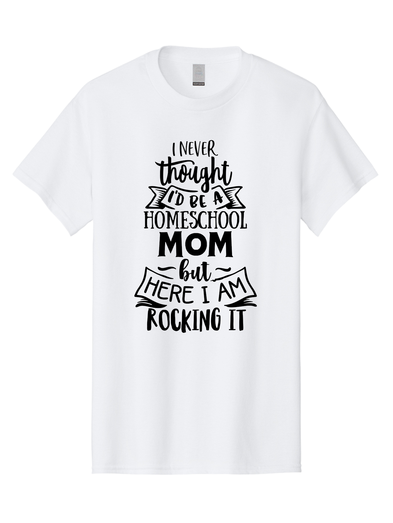 Homeschool-Mom-Quote-1 Men'S Graphic Tee, 100% Cotton, Comfortable Casual Summer Wear, Machine Washable, Homeschool Mom, Proud Parent, Homeschooling, Parenting Journey, Mom Life, Education, Learning, Inspirational Quote, Funny Quote, Aab380
