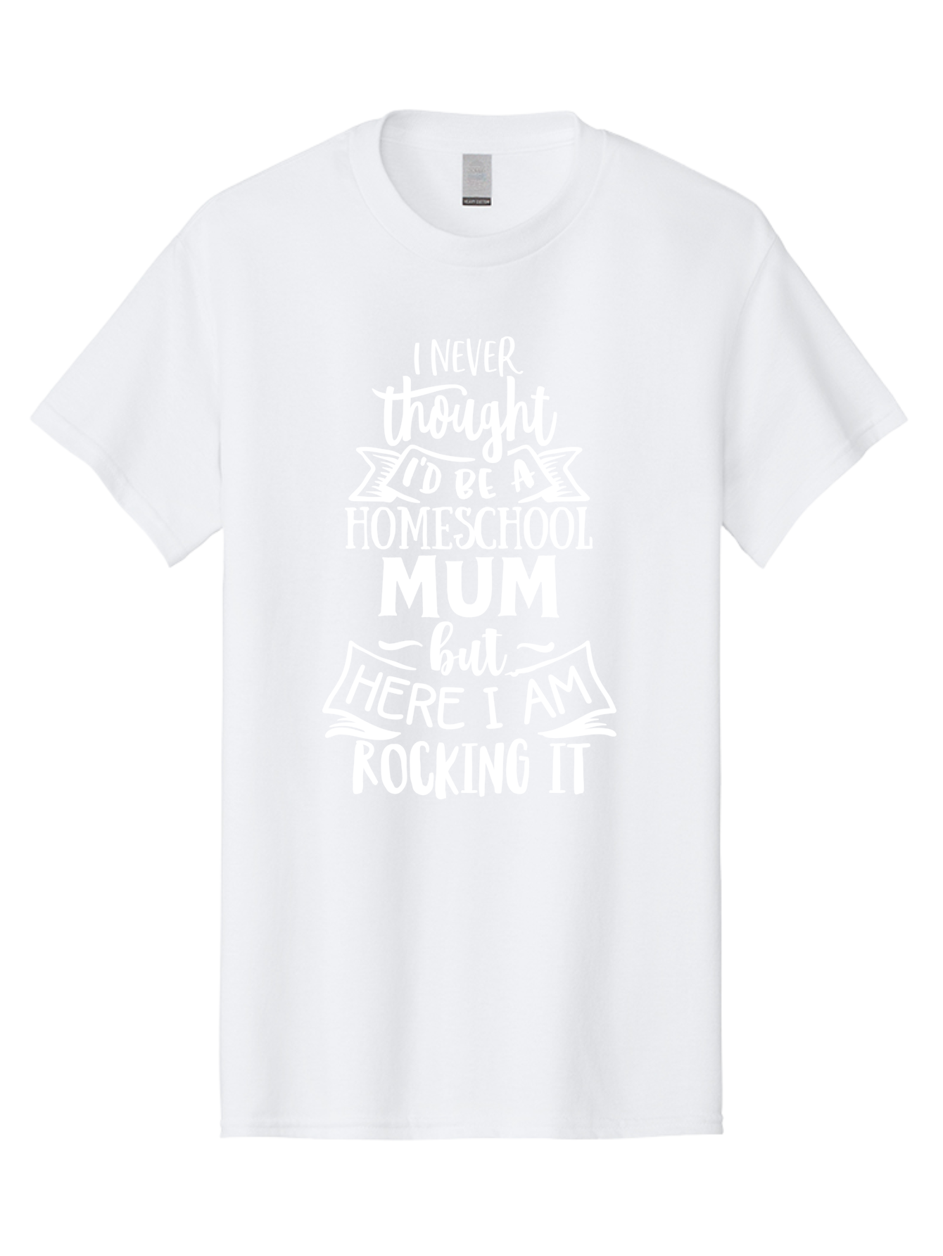 Homeschool-Mum Men'S Graphic Tee, 100% Cotton, Comfortable Casual Summer Wear, Machine Washable, Homeschool Mom, Parenting Quote, Homeschooling Inspiration, Mom Life, Funny Parenting, Inspirational Quote, Mom Quotes, Homeschooling Journey Aab399
