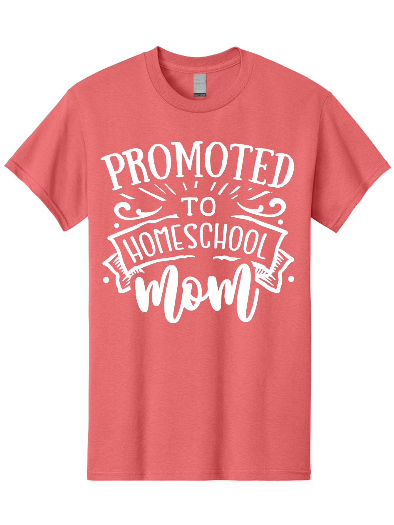 Promoted-To-Homeschool-Mom Men'S Graphic Tee, 100% Cotton, Comfortable Casual Summer Wear, Machine Washable, Homeschool Mom, Education At Home, Parenting Journey, Alternative Schooling, Mom Life, Family Learning, Personalized Education, Aab418