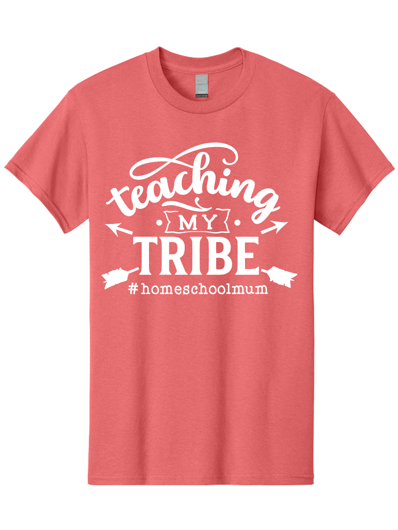 Teaching-My-Tribe Men'S Graphic Tee, 100% Cotton, Comfortable Casual Summer Wear, Machine Washable, Homeschool Mom, Teaching My Tribe, Homeschooling, Parenting, Education, Learning At Home, Family Bonding, #Homeschoolmum Aab449