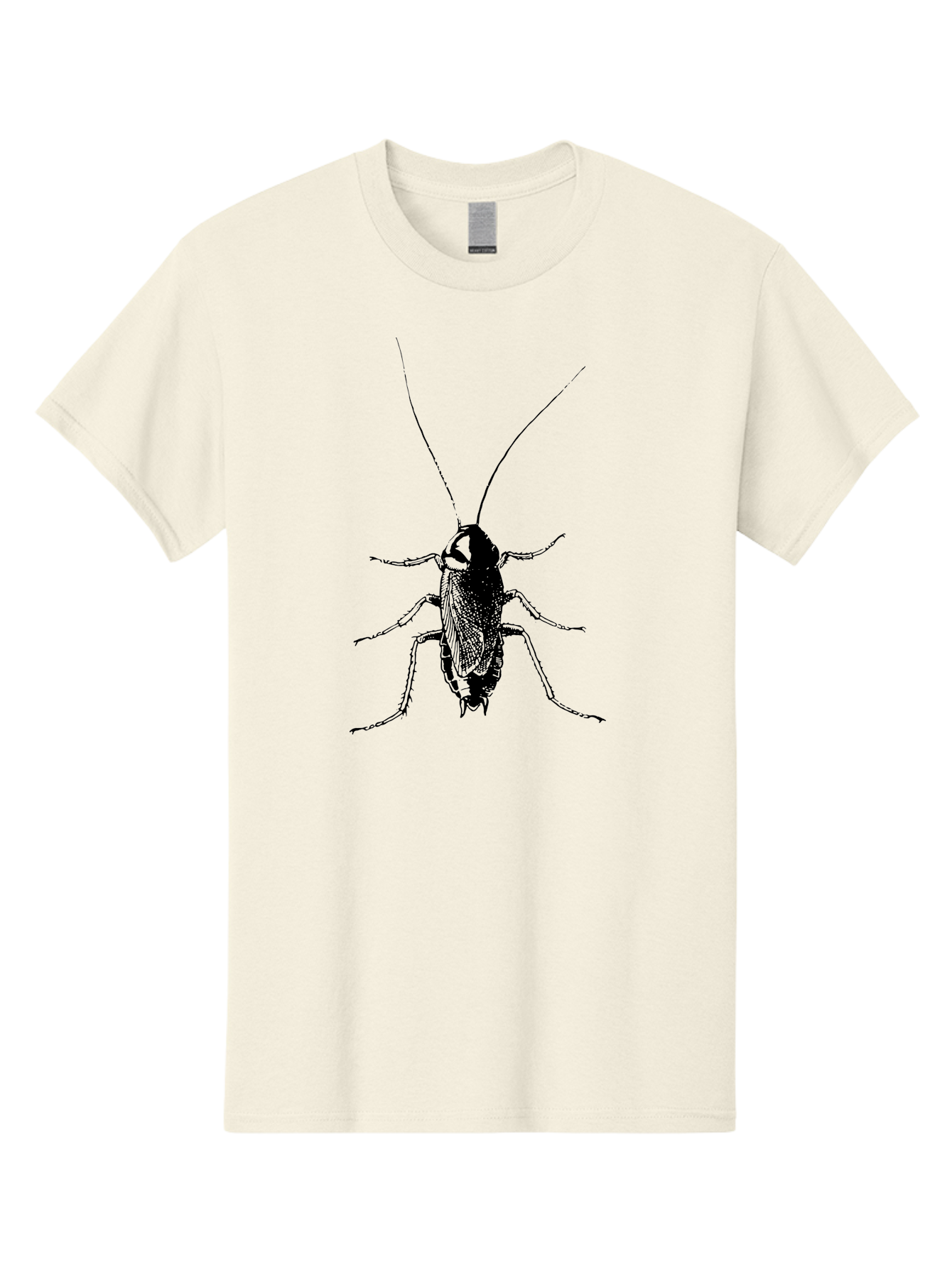 Cricket Men'S Graphic Tee, 100% Cotton, Comfortable Casual Summer Wear, Machine Washable, Black Cricket Illustration, Insect Art, Detailed Drawing, Entomology, Bug Graphics, Vector Image, Insect Silhouette Aab526