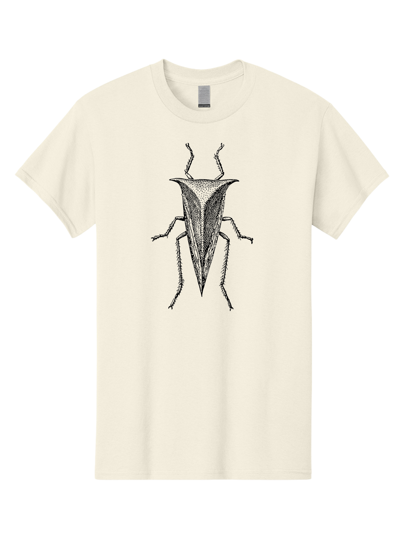 Shield-Bug Men'S Graphic Tee, 100% Cotton, Comfortable Casual Summer Wear, Machine Washable, Shield Bug, Insect Illustration, Entomology Art, Detailed Drawing, Insect Anatomy, Bug Graphics, Vector Art, Monochrome Design, Insect Species, Aab551