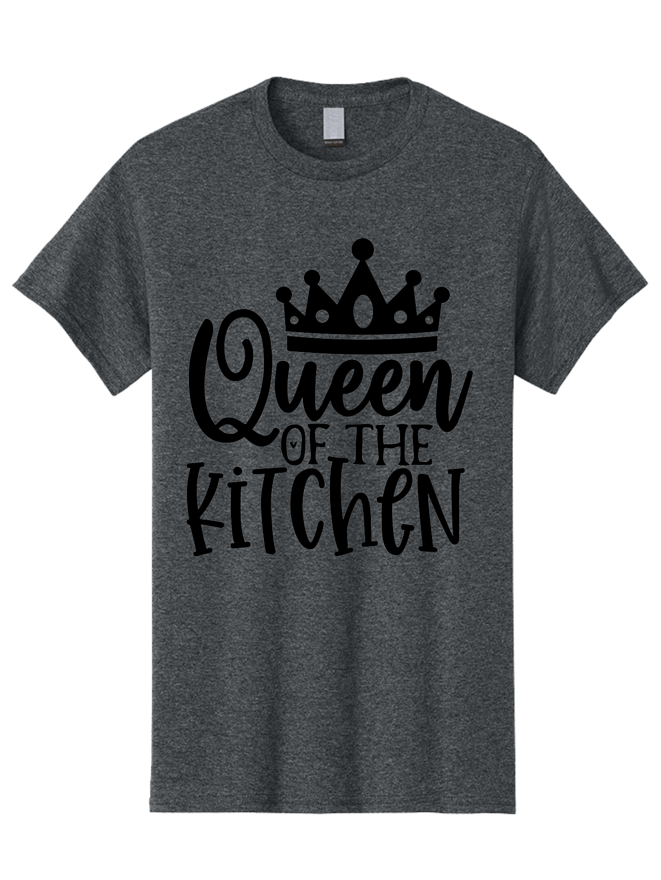 Queen-Of-The-Kitchen Men'S Graphic Tee, 100% Cotton, Comfortable Casual Summer Wear, Machine Washable, Kitchen Queen, Cooking, Baking, Culinary Skills, Domestic Goddess, Kitchen Decor, Cooking Inspiration, Recipe Ideas, Kitchen Motivation, Aab587