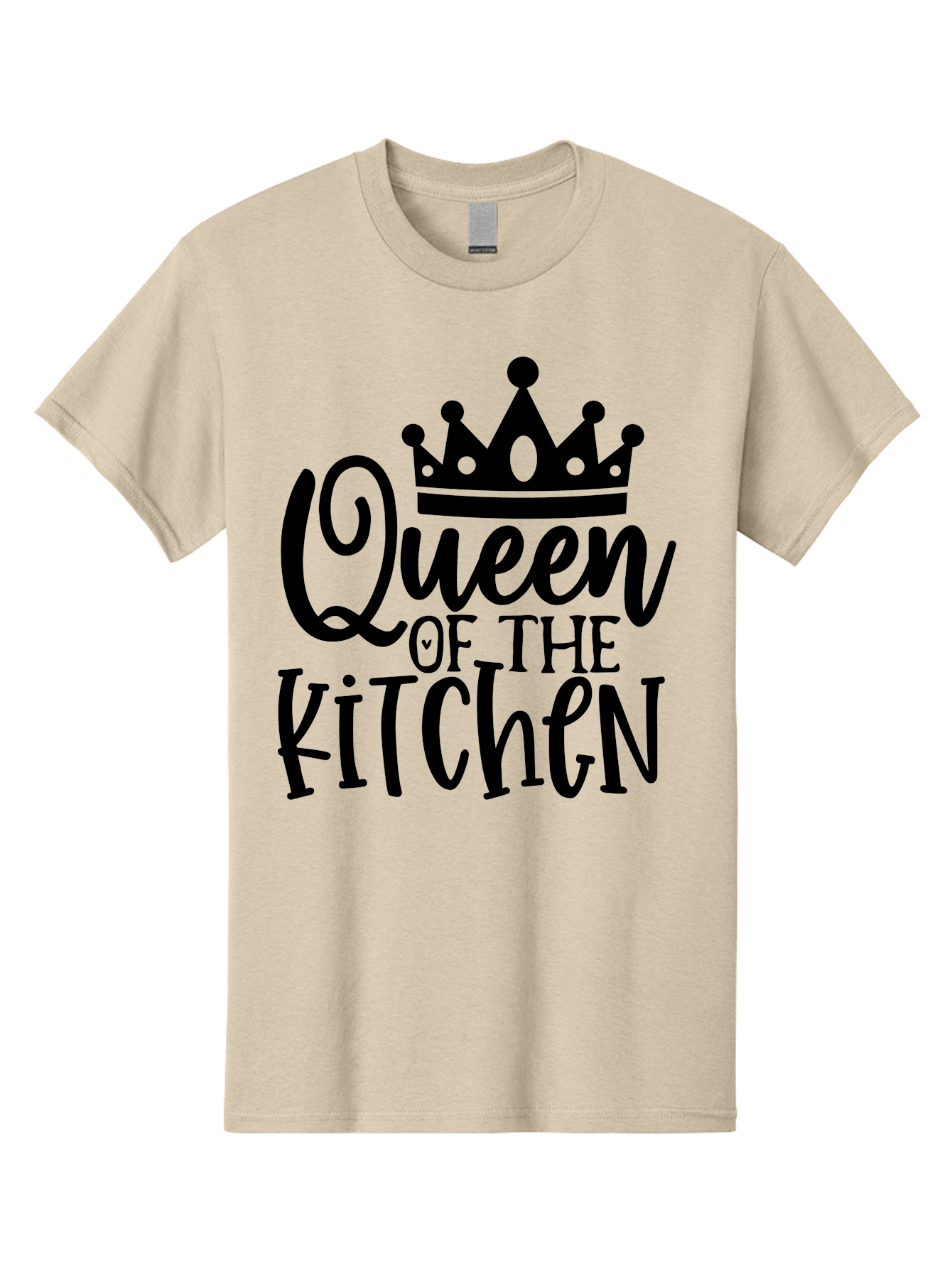 Queen-Of-The-Kitchen Men'S Graphic Tee, 100% Cotton, Comfortable Casual Summer Wear, Machine Washable, Kitchen Queen, Cooking, Baking, Culinary Skills, Domestic Goddess, Kitchen Decor, Cooking Inspiration, Recipe Ideas, Kitchen Motivation, Aab587