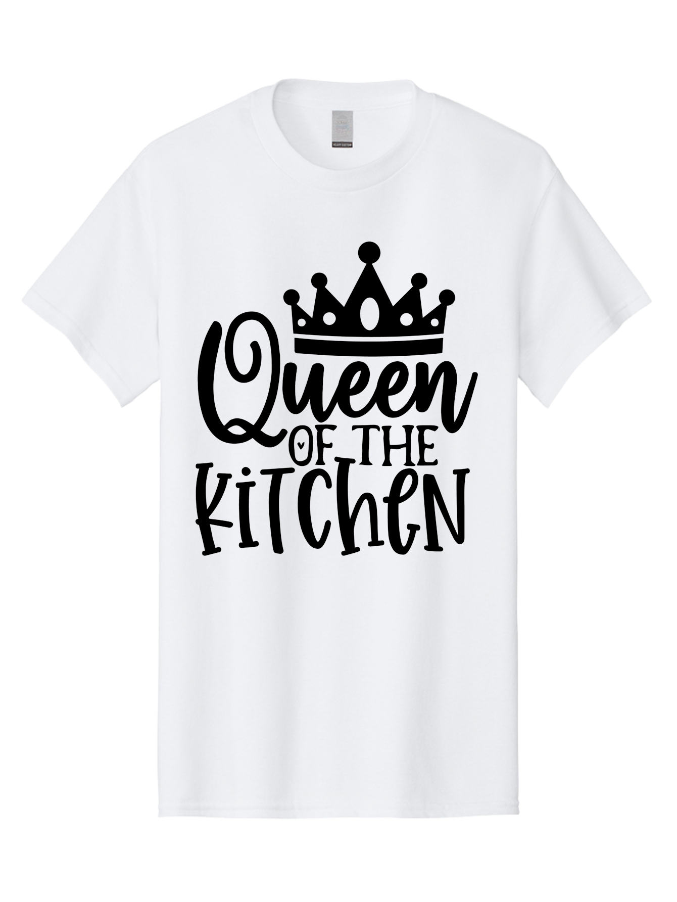Queen-Of-The-Kitchen Men'S Graphic Tee, 100% Cotton, Comfortable Casual Summer Wear, Machine Washable, Kitchen Queen, Cooking, Baking, Culinary Skills, Domestic Goddess, Kitchen Decor, Cooking Inspiration, Recipe Ideas, Kitchen Motivation, Aab587