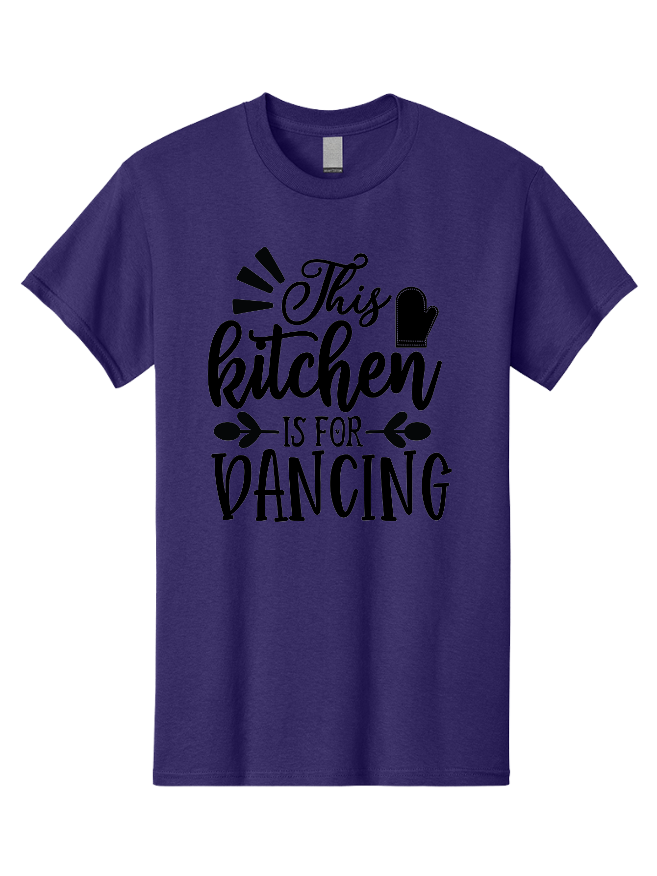 This-Kitchen-Is-For-Dancing Men'S Graphic Tee, 100% Cotton, Comfortable Casual Summer Wear, Machine Washable, Kitchen Dancing, Kitchen Decor, Dance Quotes, Kitchen Inspiration, Cooking Quotes, Dance Love, Kitchen Passion, Cooking Inspiration Aab592